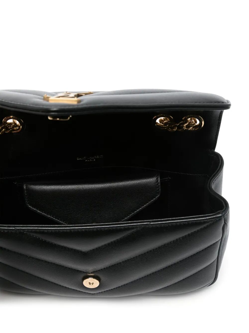 Saint Laurent Women Loulou Small Bag In Matelassé Lambskin