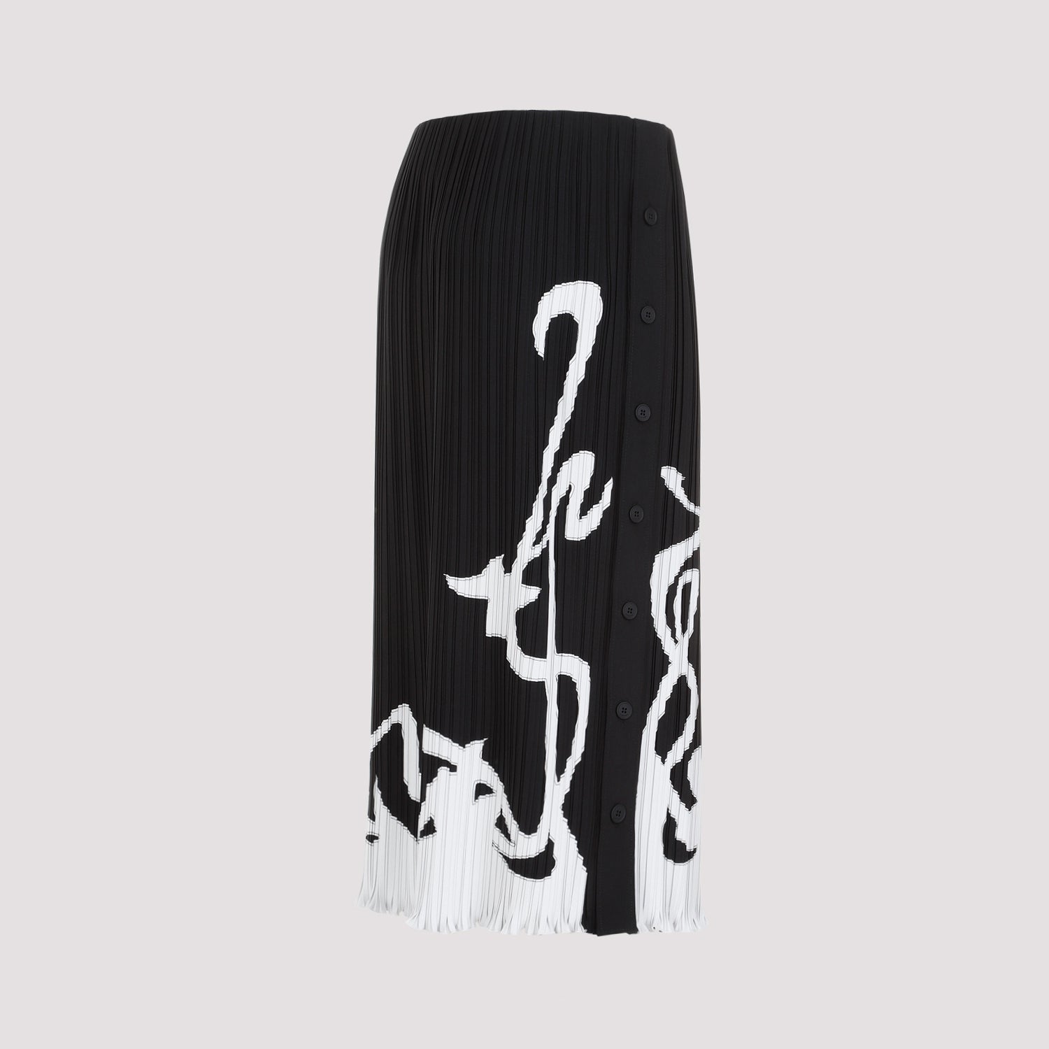 Lanvin Pleated Long Skirt Women