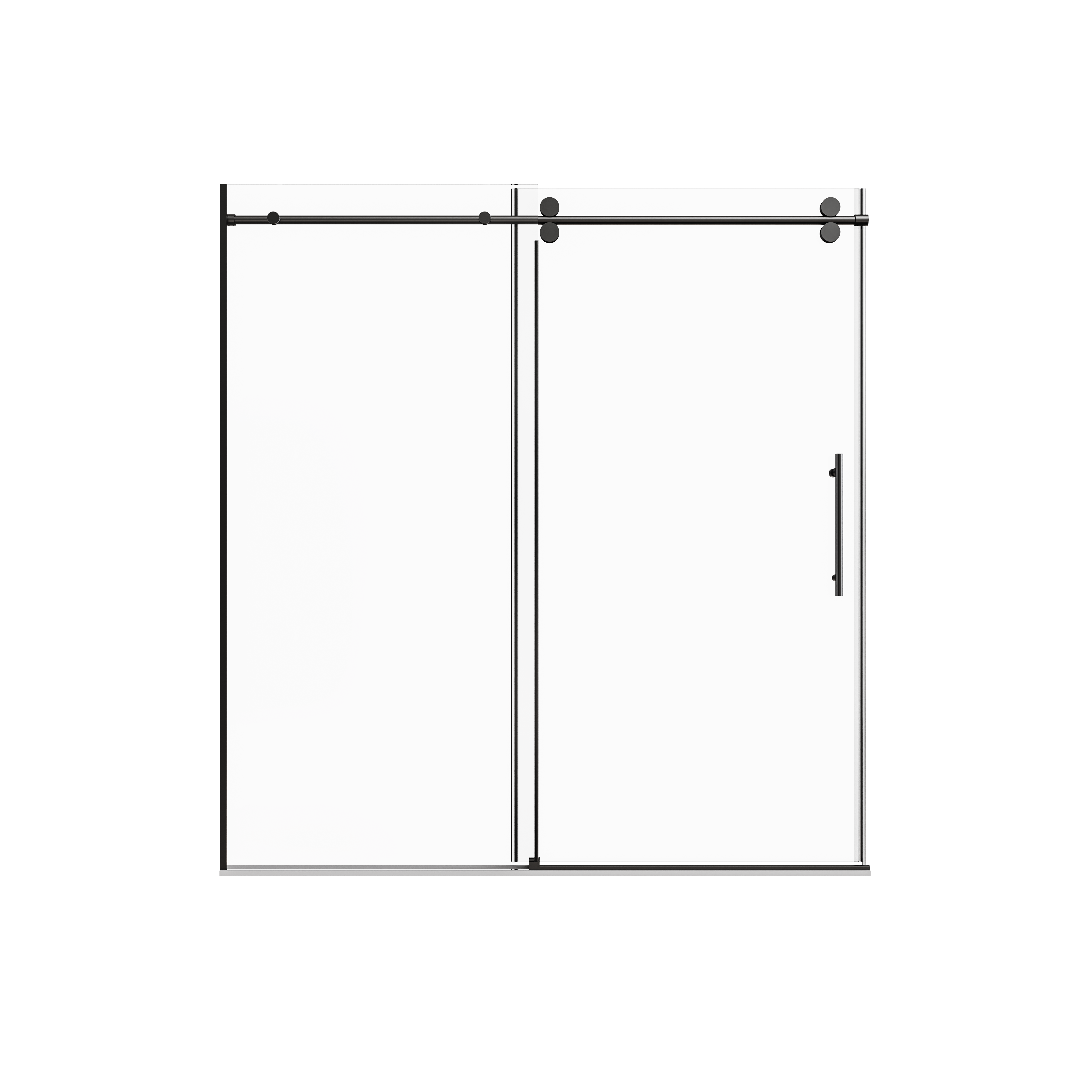 Frameless Single Sliding Shower Door