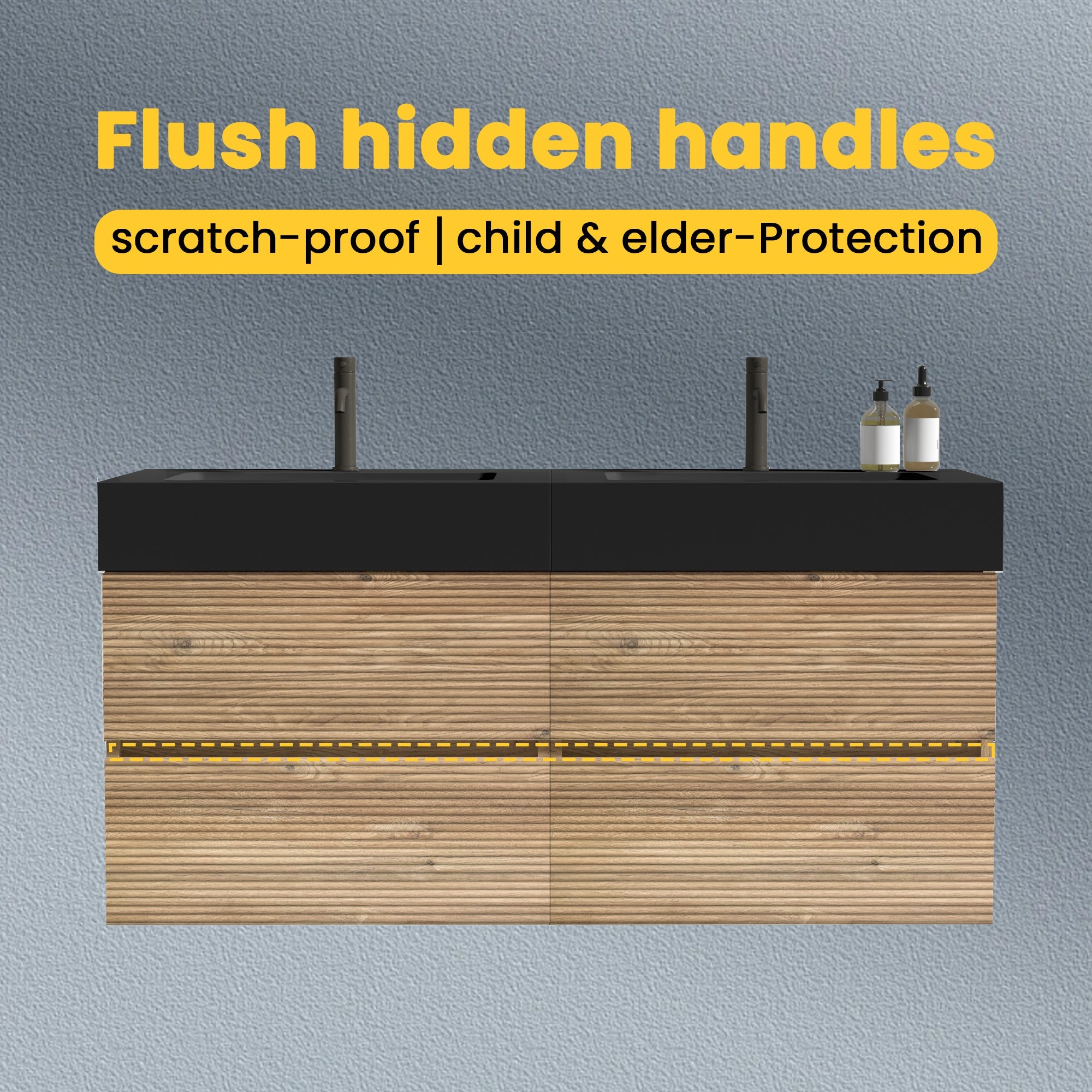 Grace 48" (24inch*2) Rough Bathroom Vanity