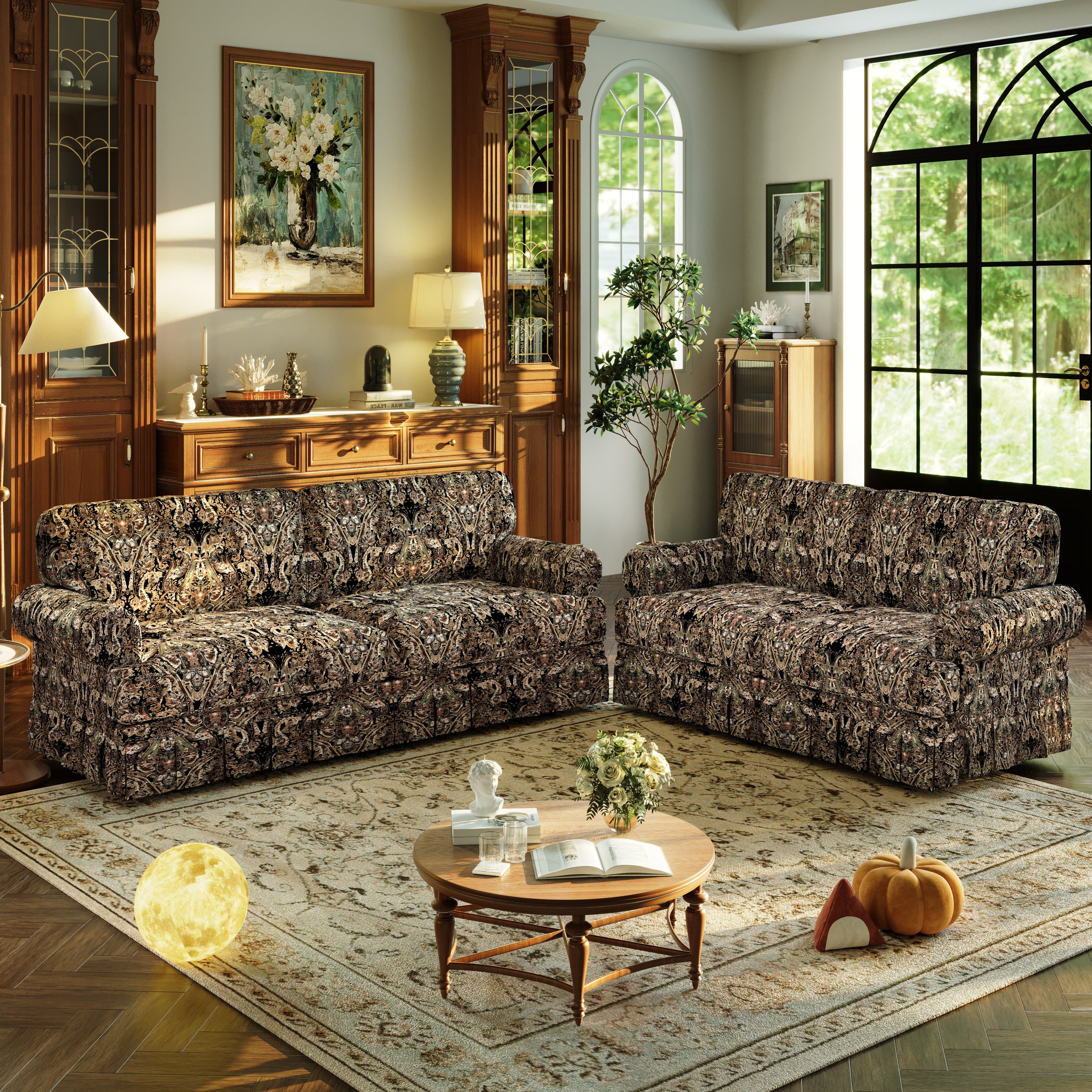 74" Luxurious 3-Seater Cloud Couch
