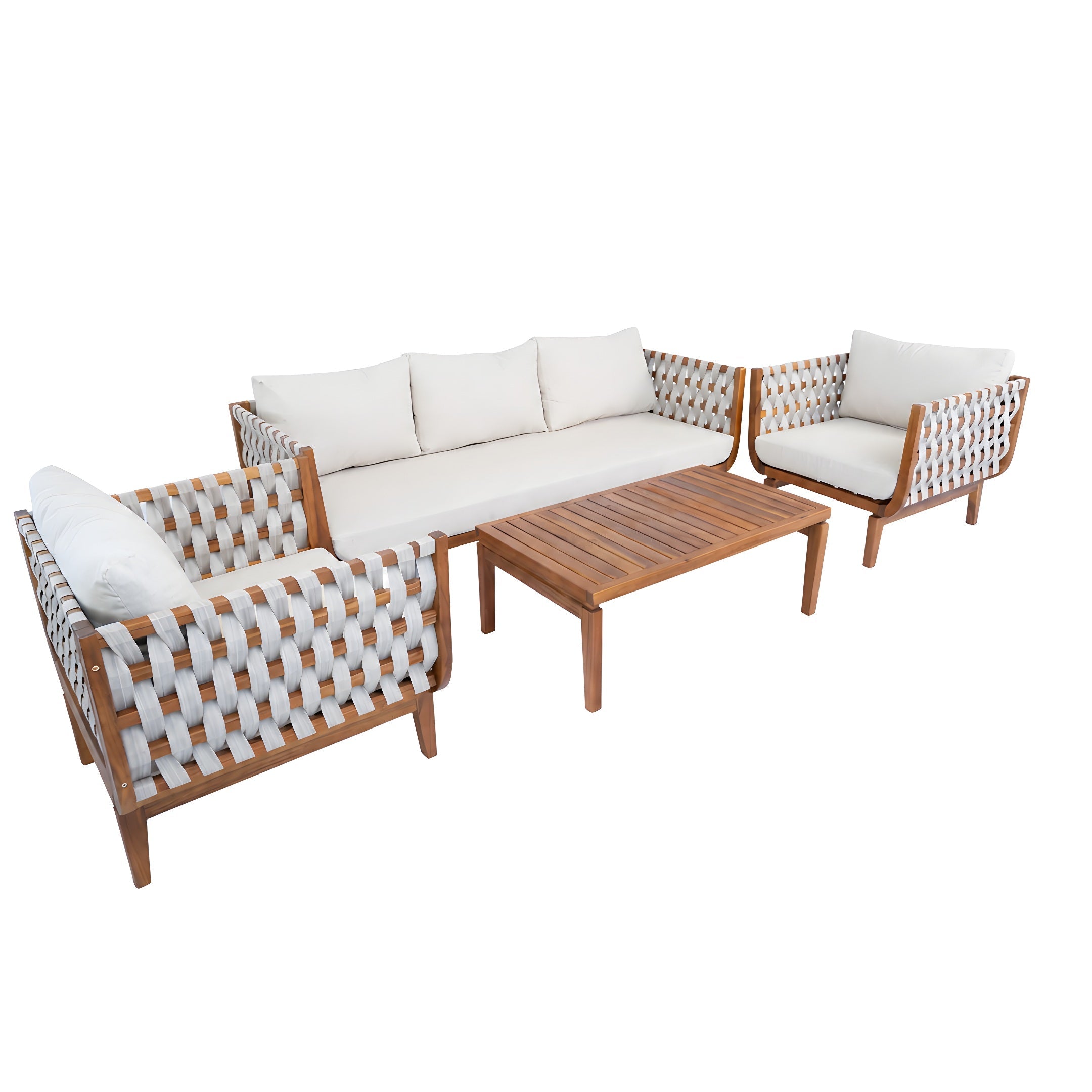4 Piece Outdoor Patio Furniture Set