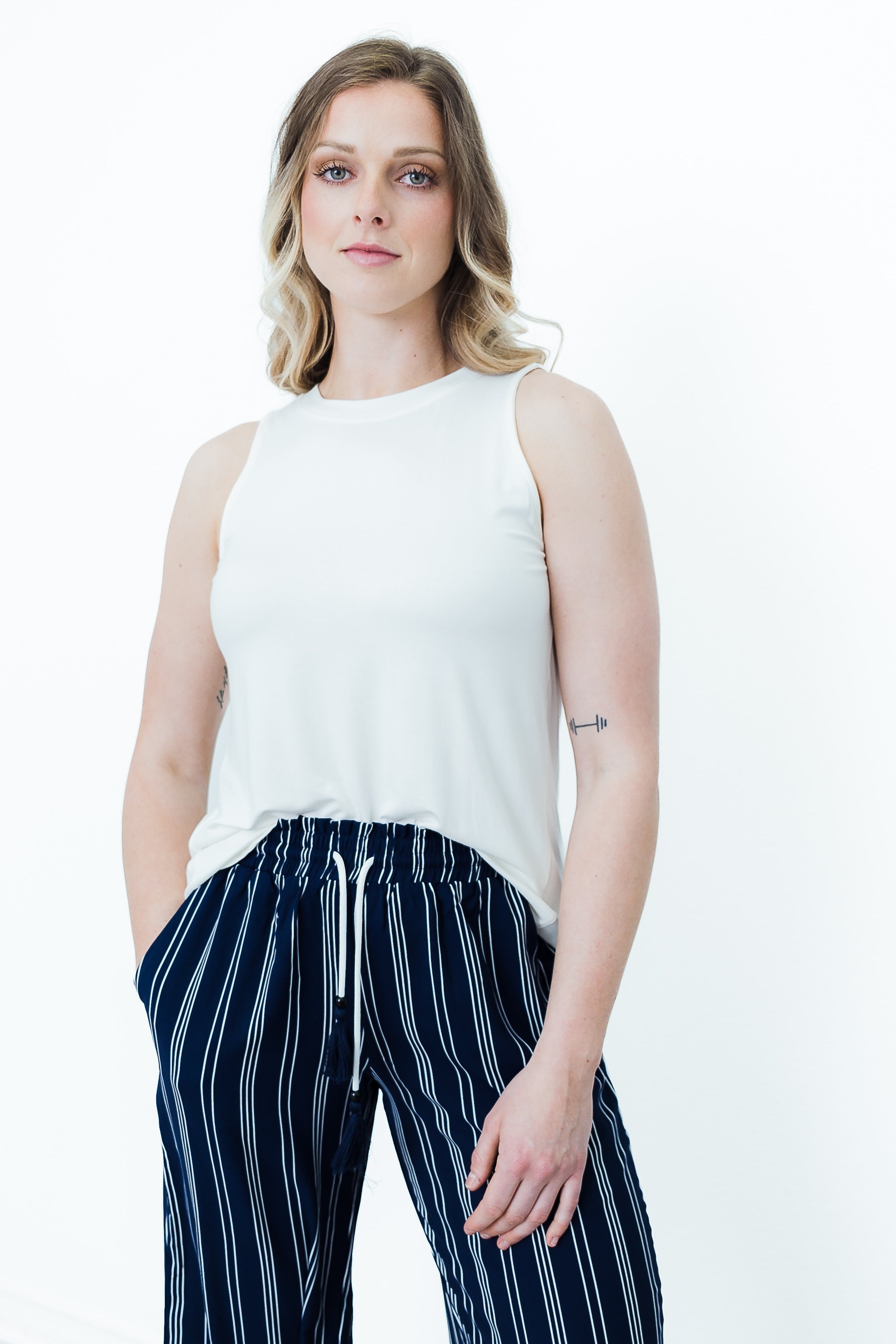 Tall Yacht Pants | Striped - Final Sale