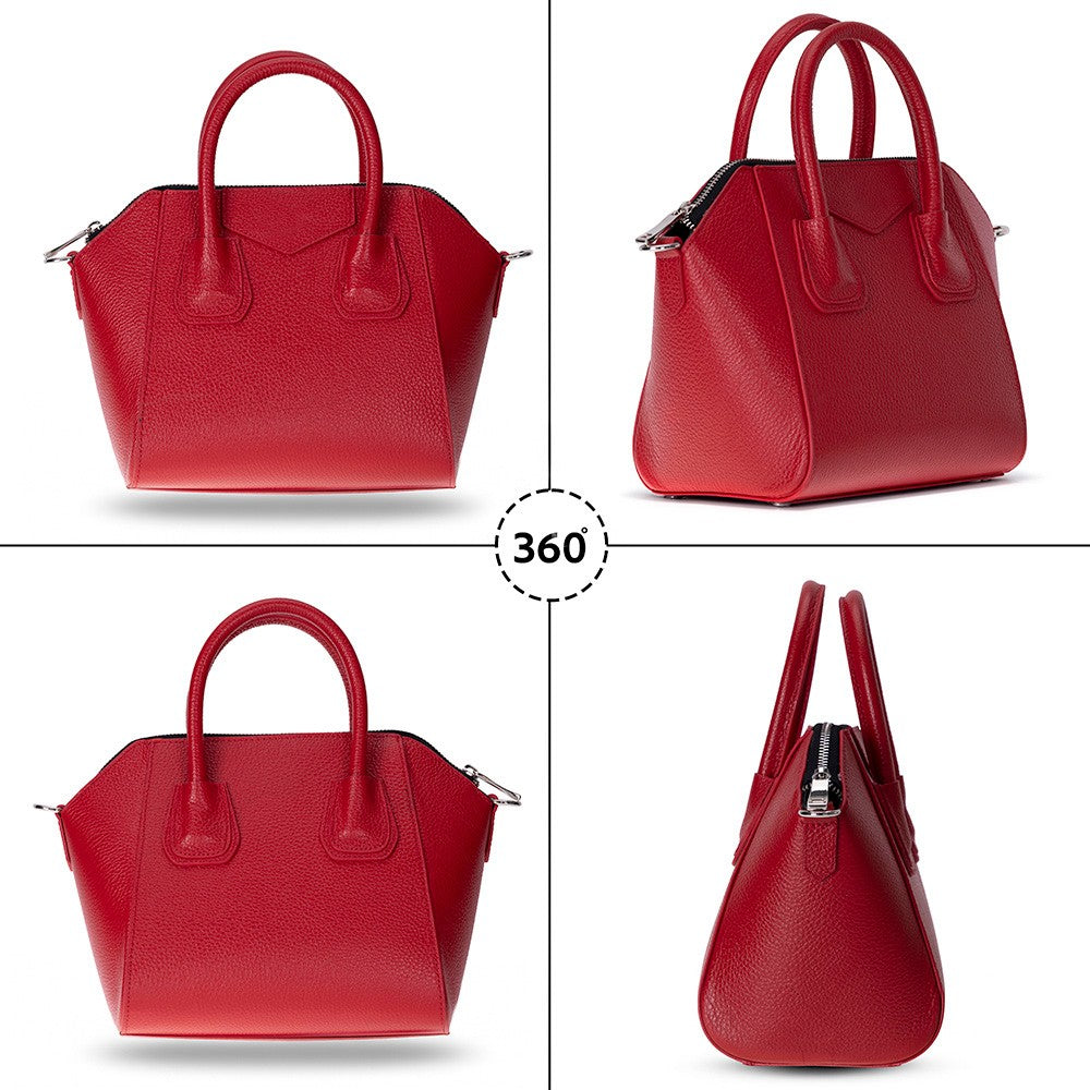 Lorenza Small Women’s Leather Bag – Genuine Leather Handbag for Everyday Elegance | Minimal & Handcrafted