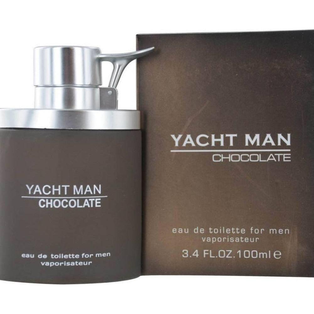 Yacht Man Chocolate by Myrurgia EDT Spray for Men 3.4 oz