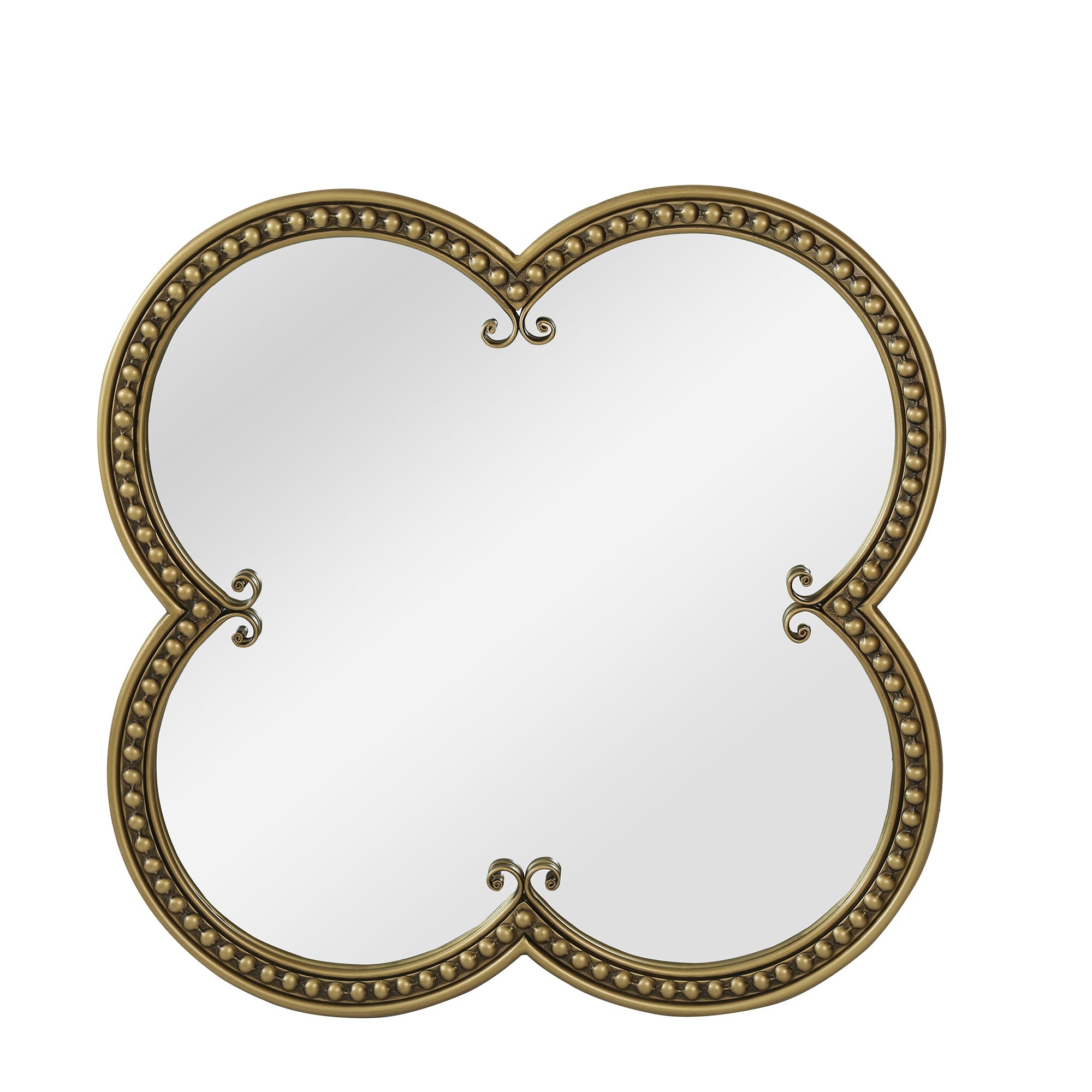 Quatrefoil Mirror - 31.5" Ornate Irregular Accent Mirrors