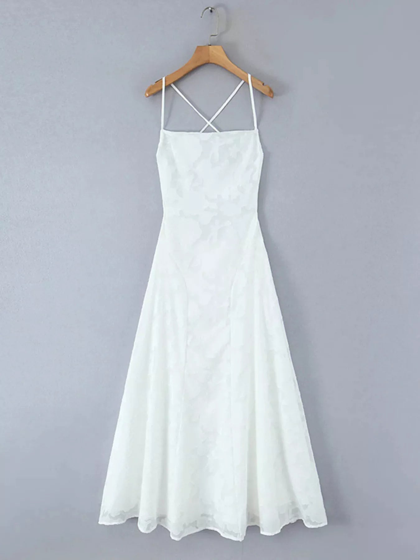 Lace Spaghetti Strap Maxi Dress