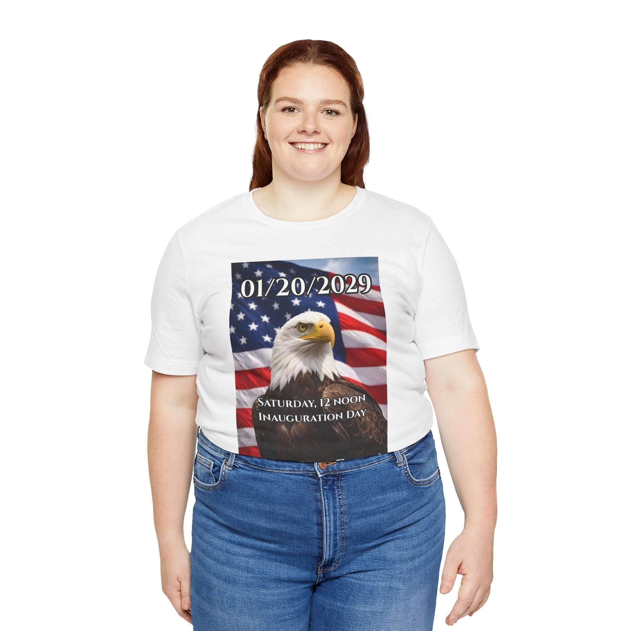 Inauguration Day 01/20/2029 Eagle Tee — "Best Day Ever!"