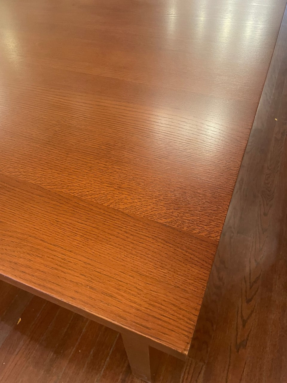 Mission Quarter Sawn White Oak Square Dining Table Set Michael's Cherry