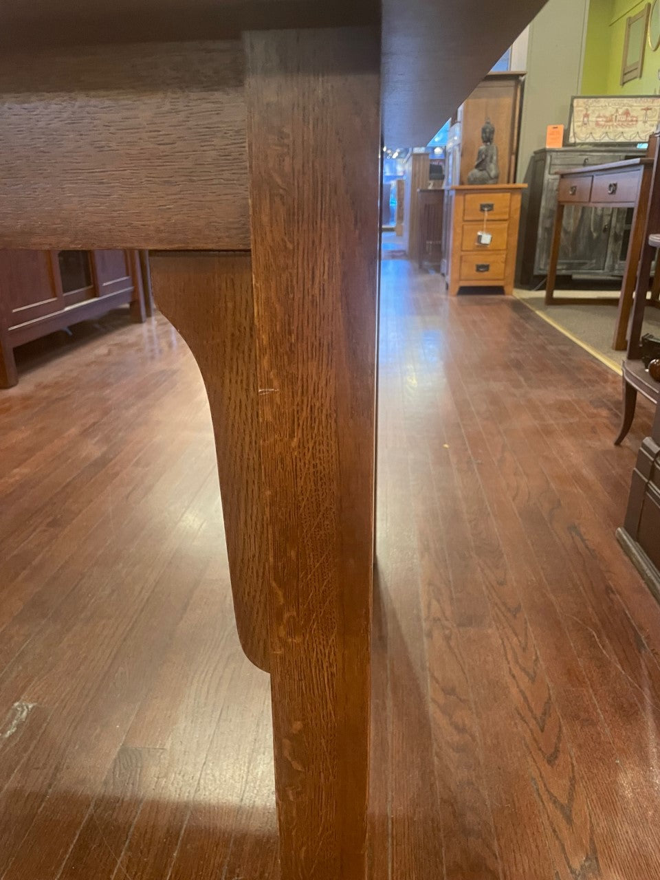 Mission Quarter Sawn White Oak Square Dining Table Set Michael's Cherry