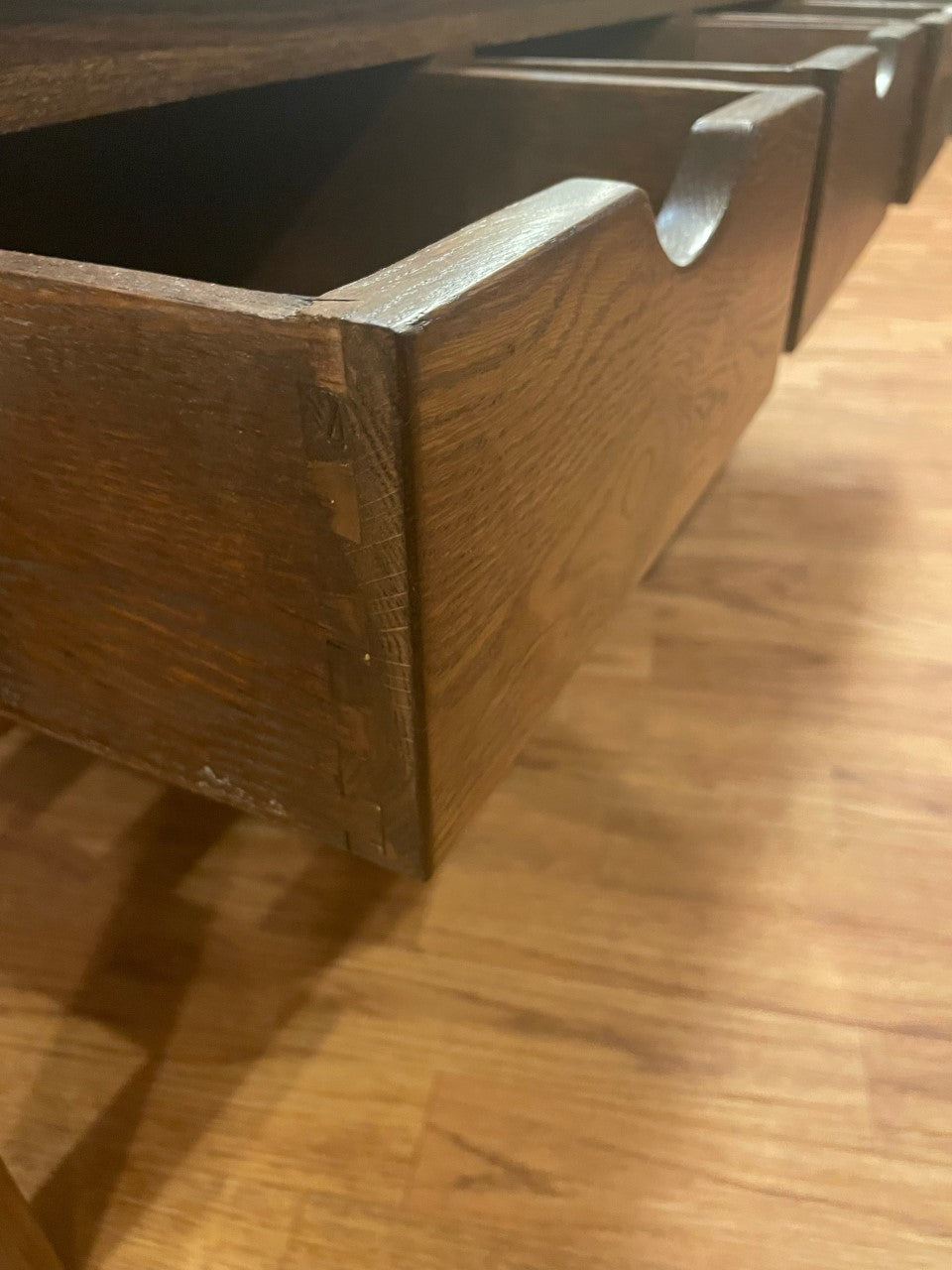Mission 3 Drawer Entry Way Bench / Settee