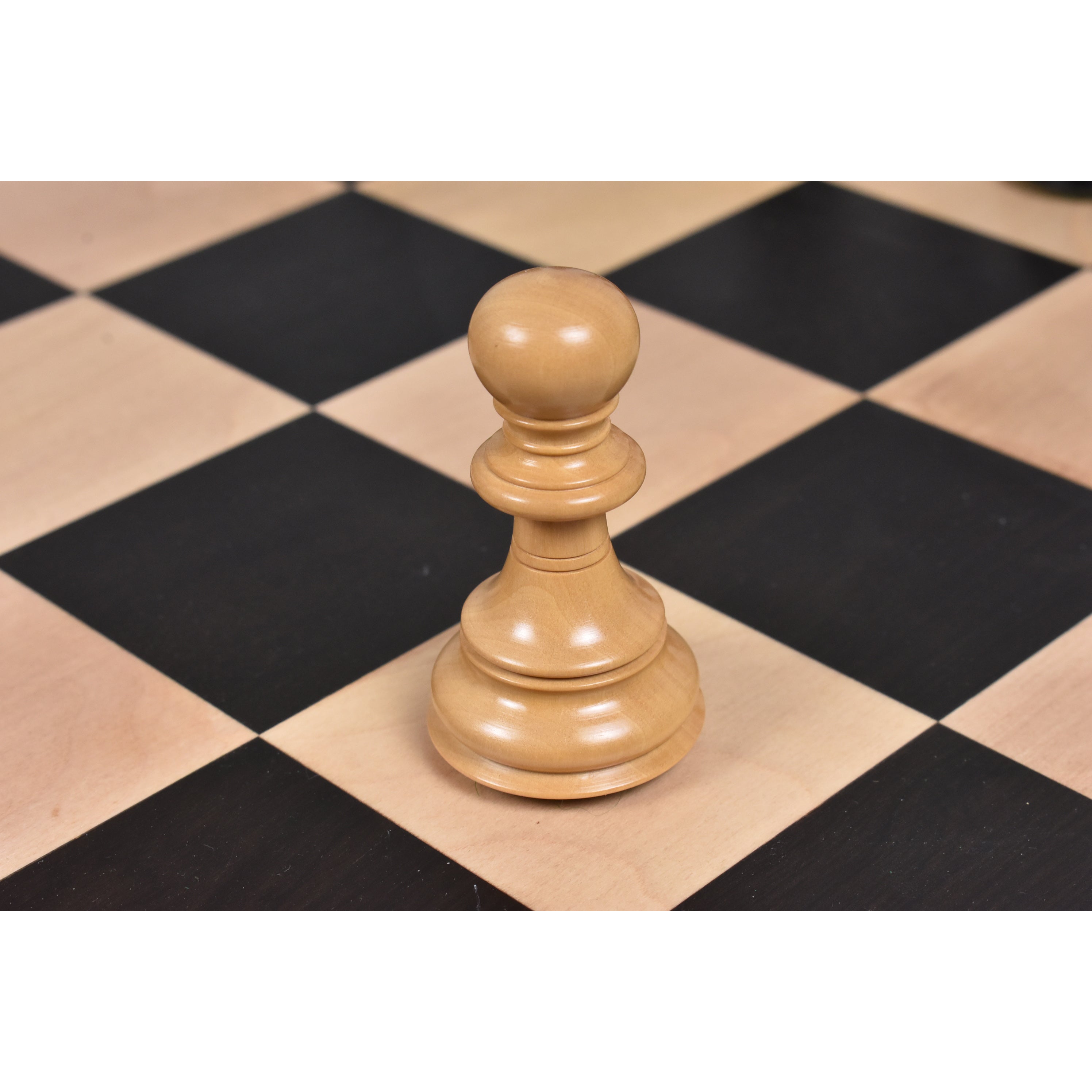 4.6" Prestige Luxury Staunton Chess Set- Chess Pieces Only - Bud Rosewood - Triple Weighted