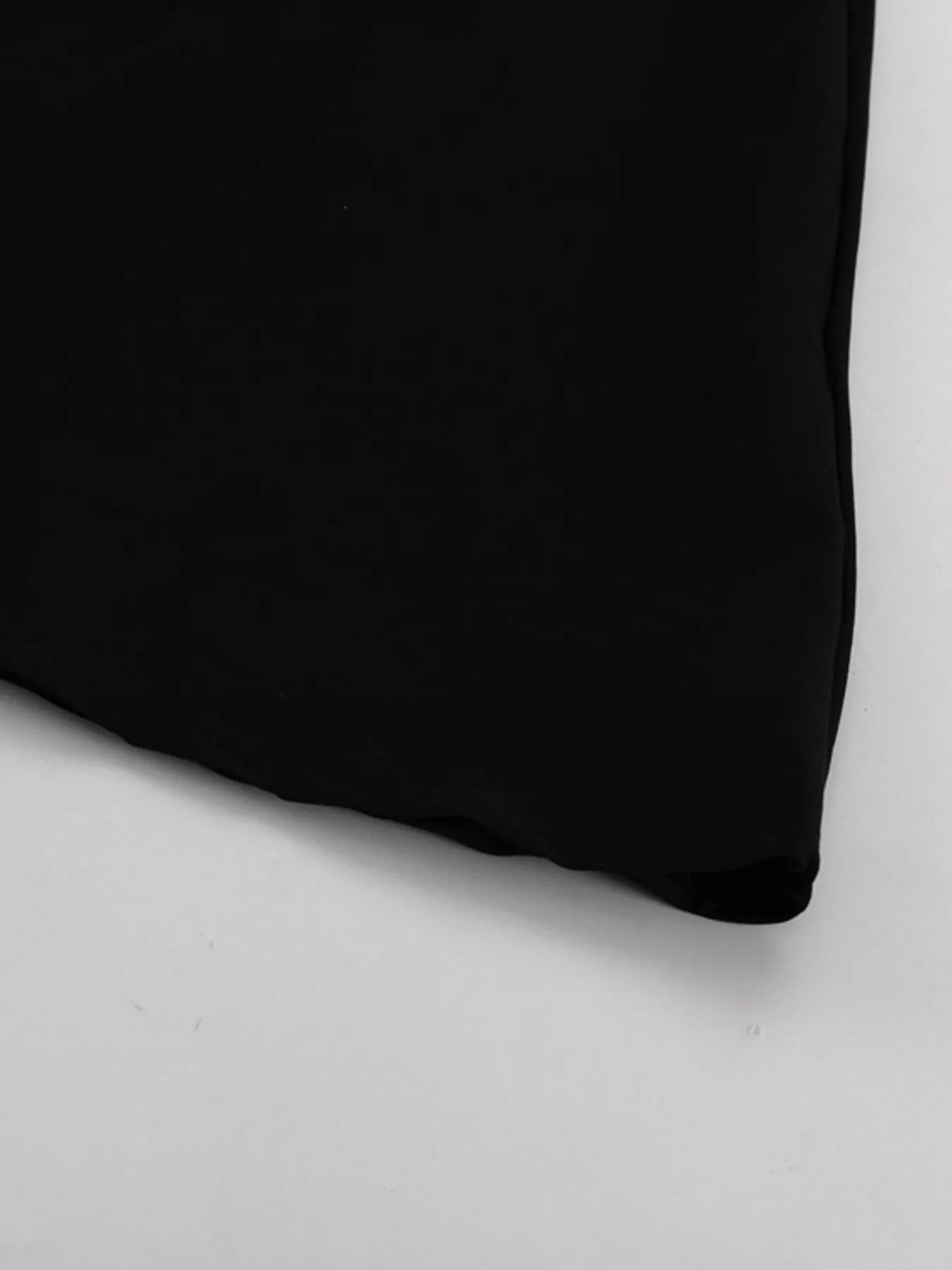 Puff Sleeve Contrast Collar Dress