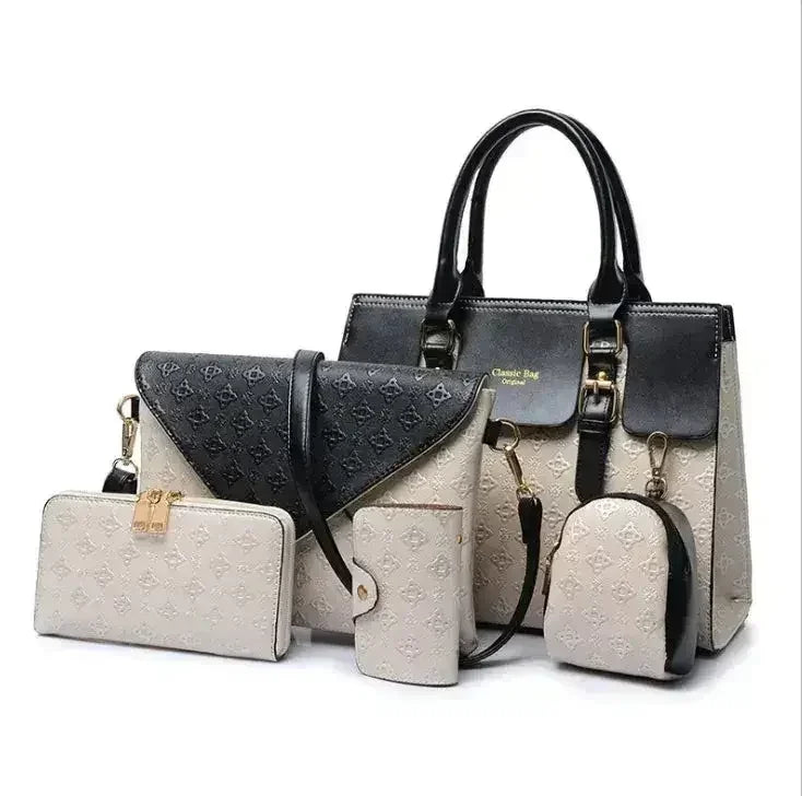 The Maison Set — Luxury PU Leather Handbag Collection for Women