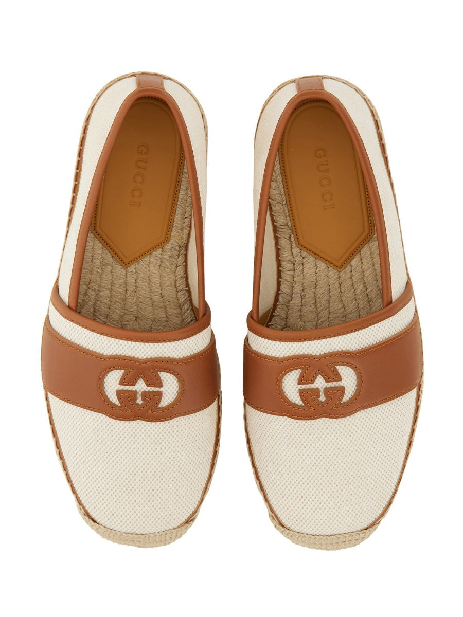 Gucci Men Espadrilles With Cross Gg