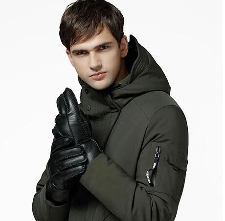 Gentleman's Genuine Sheepskin Shearling Gloves