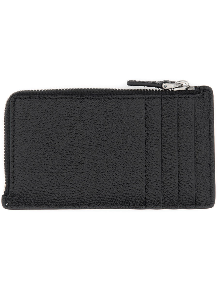 Valentino Garavani Men "Vlogo Signature" Leather Coin Purse