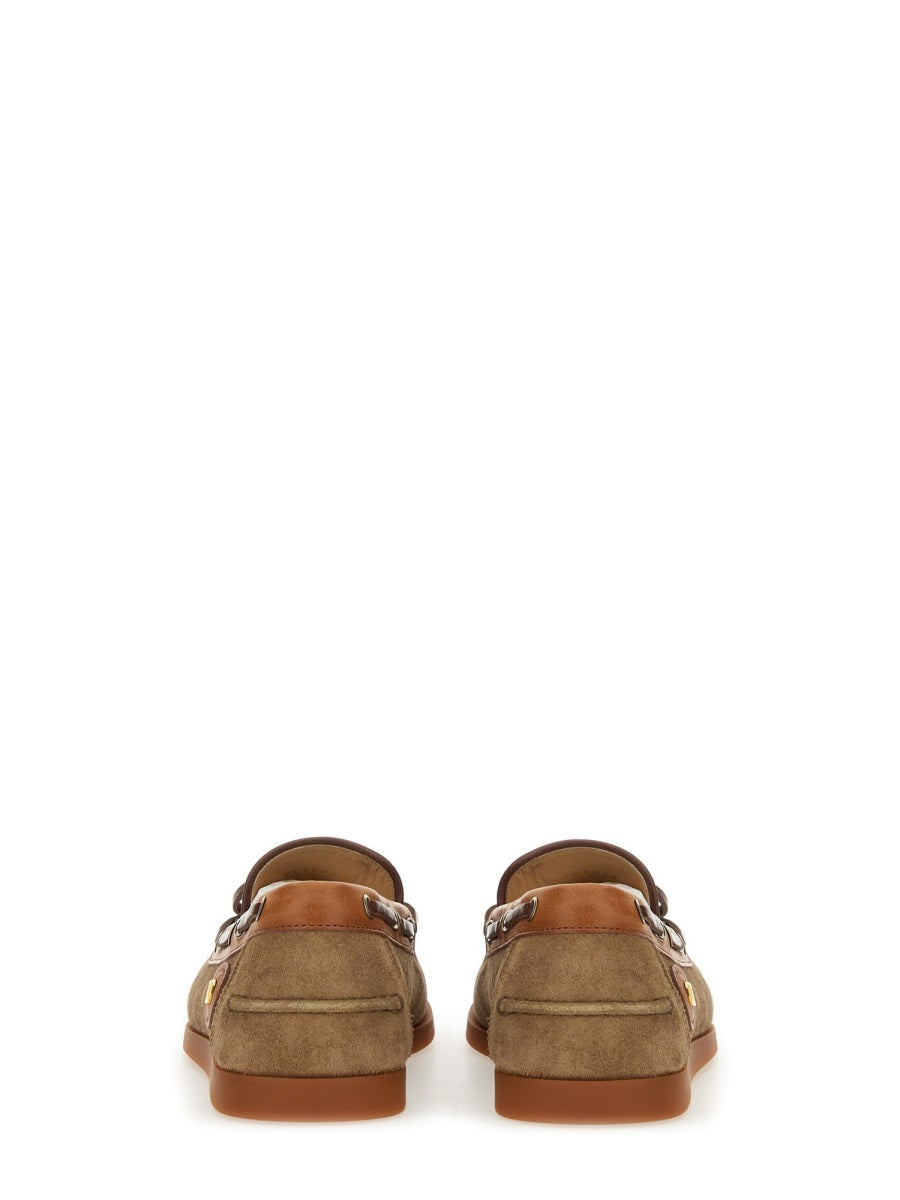 Valentino Garavani Men "Palm Avenue" Boat Moccasin