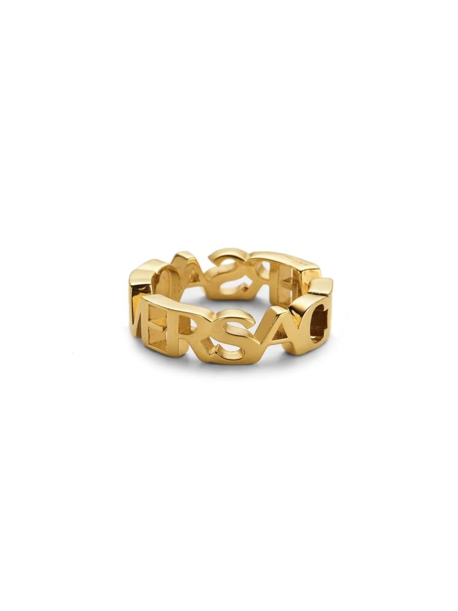 Versace Men Logo Ring