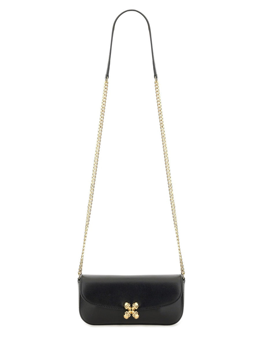 Alexander Mcqueen Women "Skull Flower" Bag Small