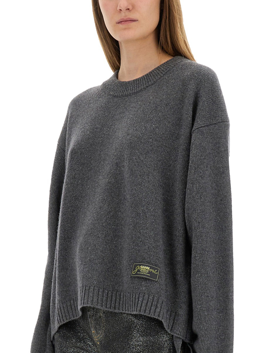 Ganni Women Oversize Shirt