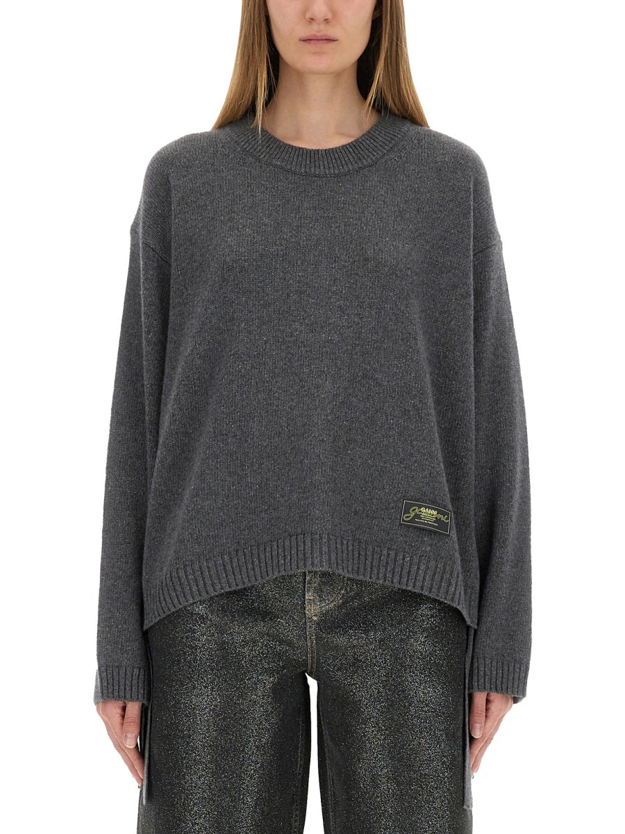 Ganni Women Oversize Shirt