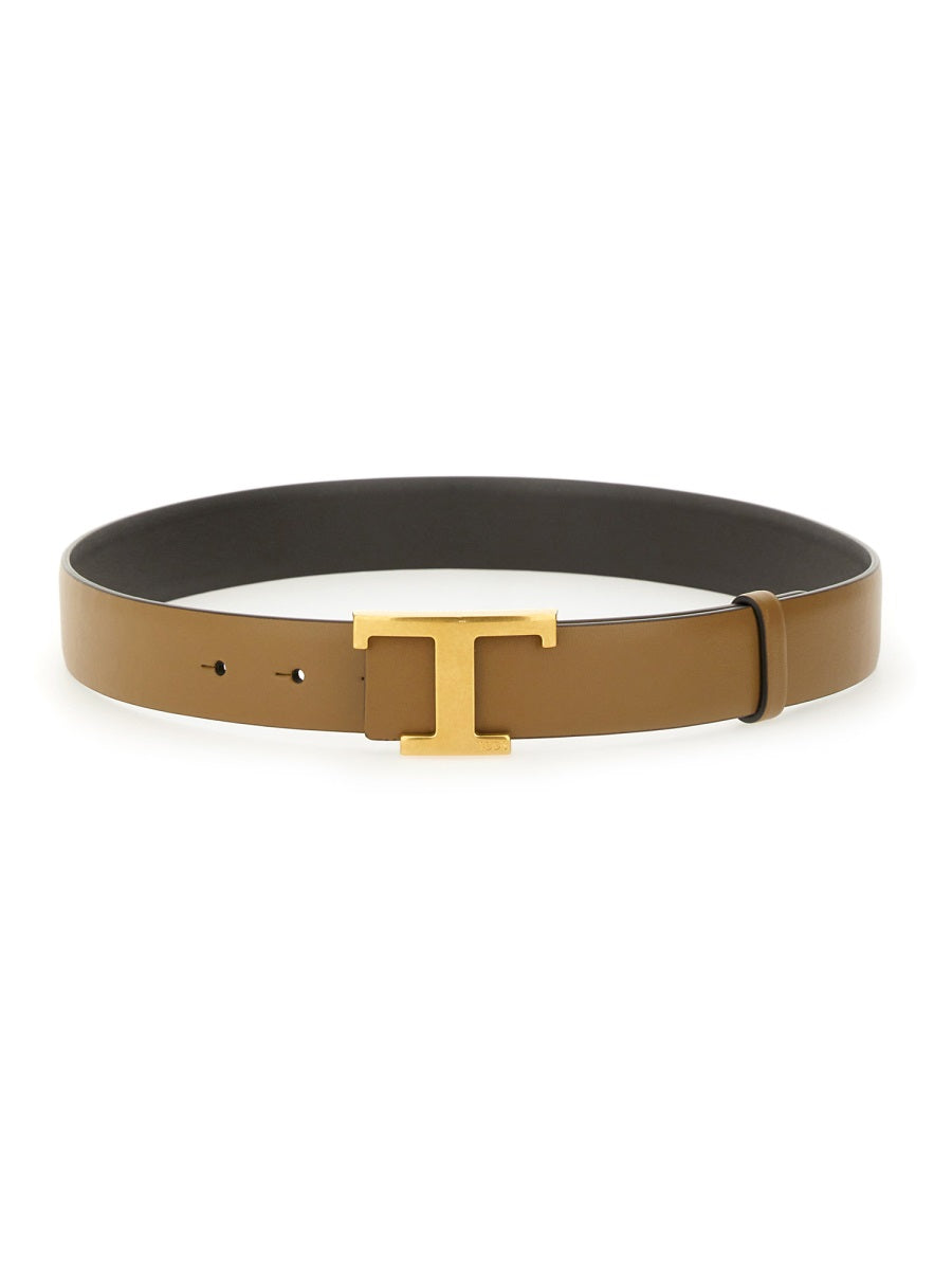 Tod's Women "T Timeless" Reversible Belt