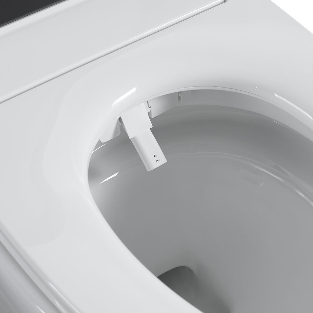 Tankless Smart Toilet With Bidet Built In, One-piece Bidet Toilet Seat, Auto ...