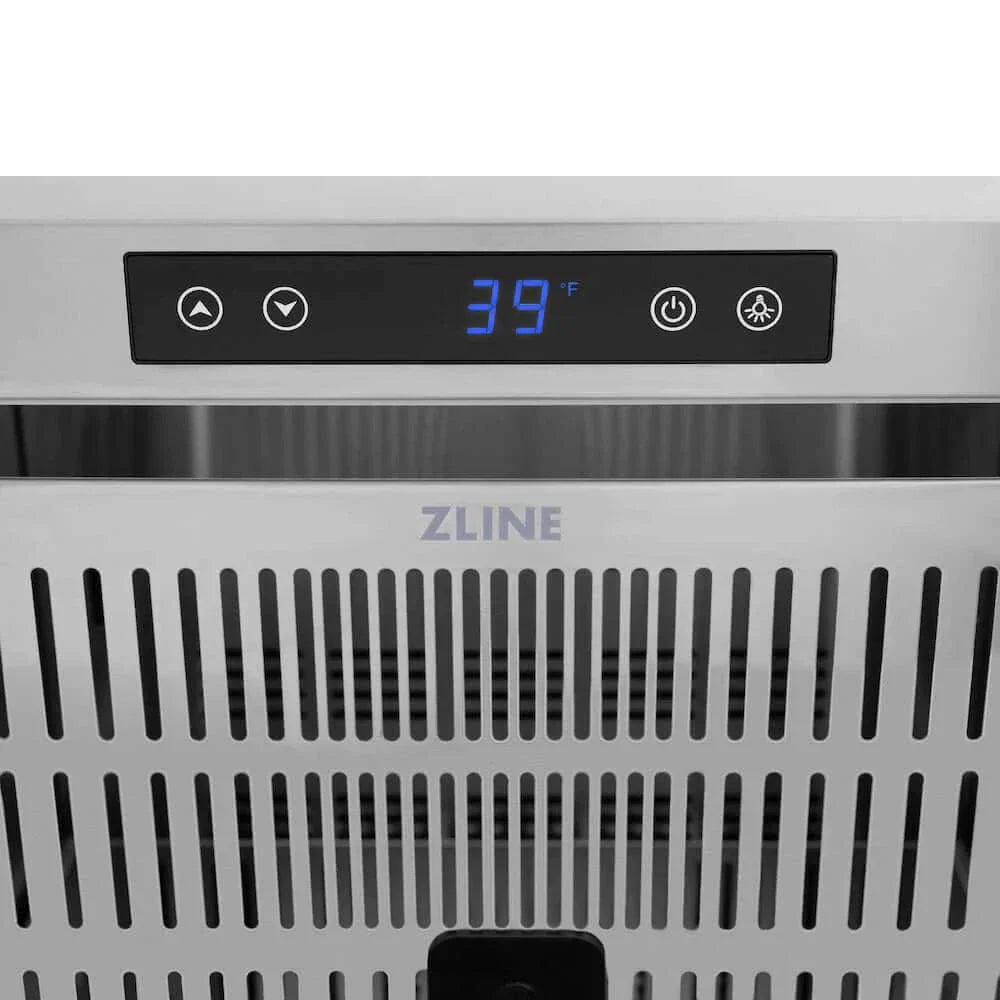 ZLINE 24" Touchstone 168 Can Outdoor-Rated Dual Refrigerator Drawer, Gold, RDSOZ-ST-24-G