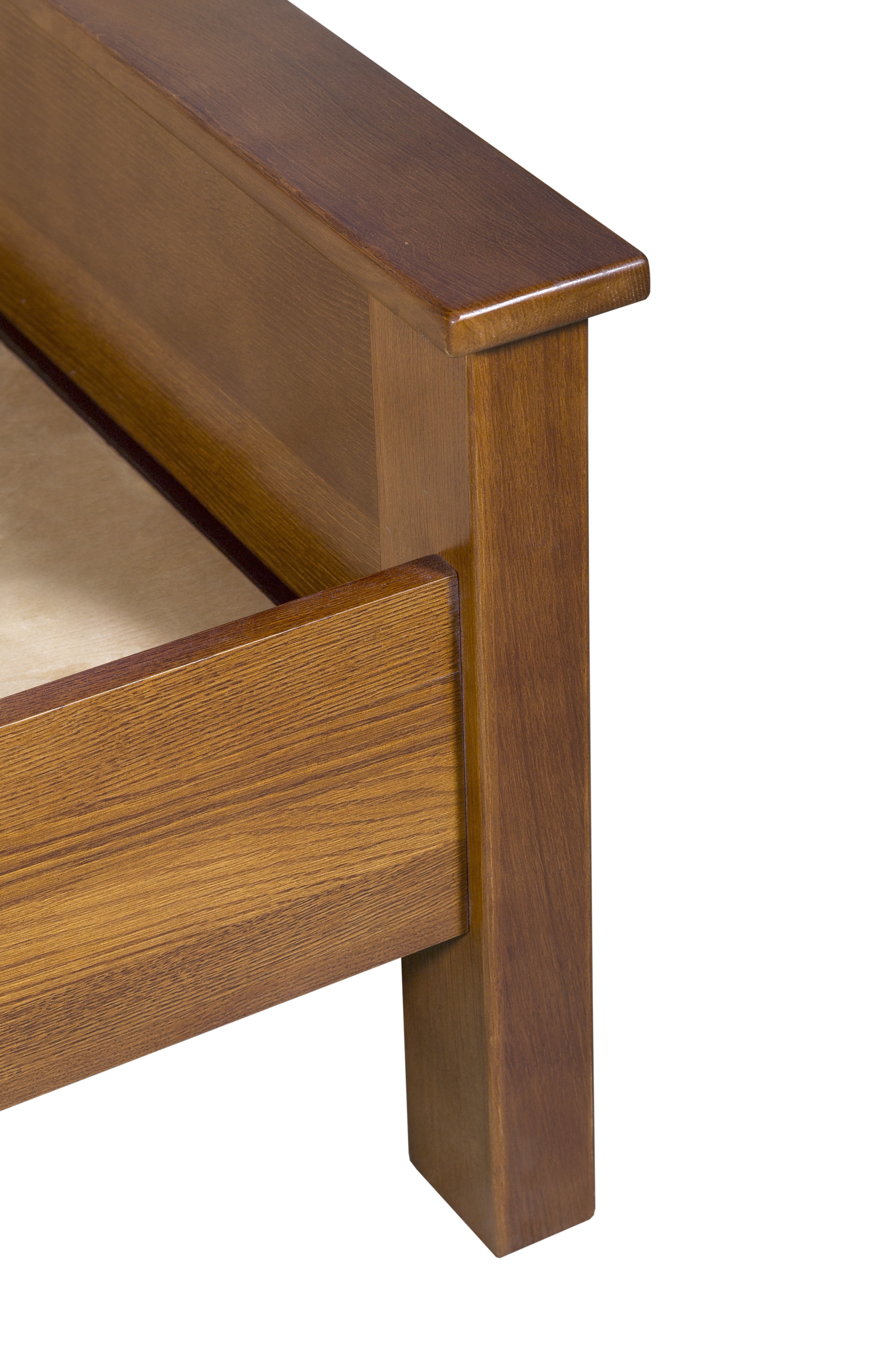 Mission Oak Panel Bed - Michael's Cherry