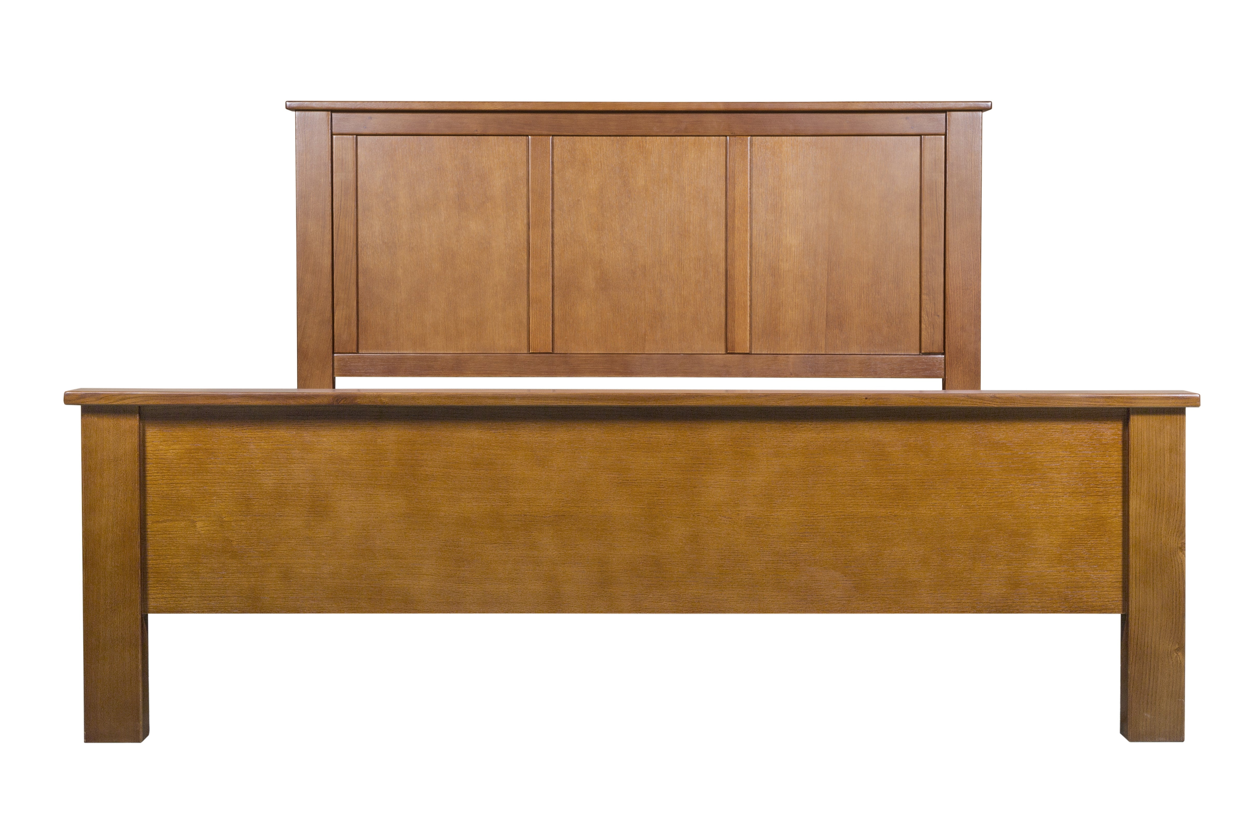 Mission Oak Panel Bed - Michael's Cherry