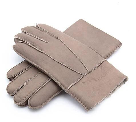 Gentleman's Genuine Sheepskin Shearling Gloves