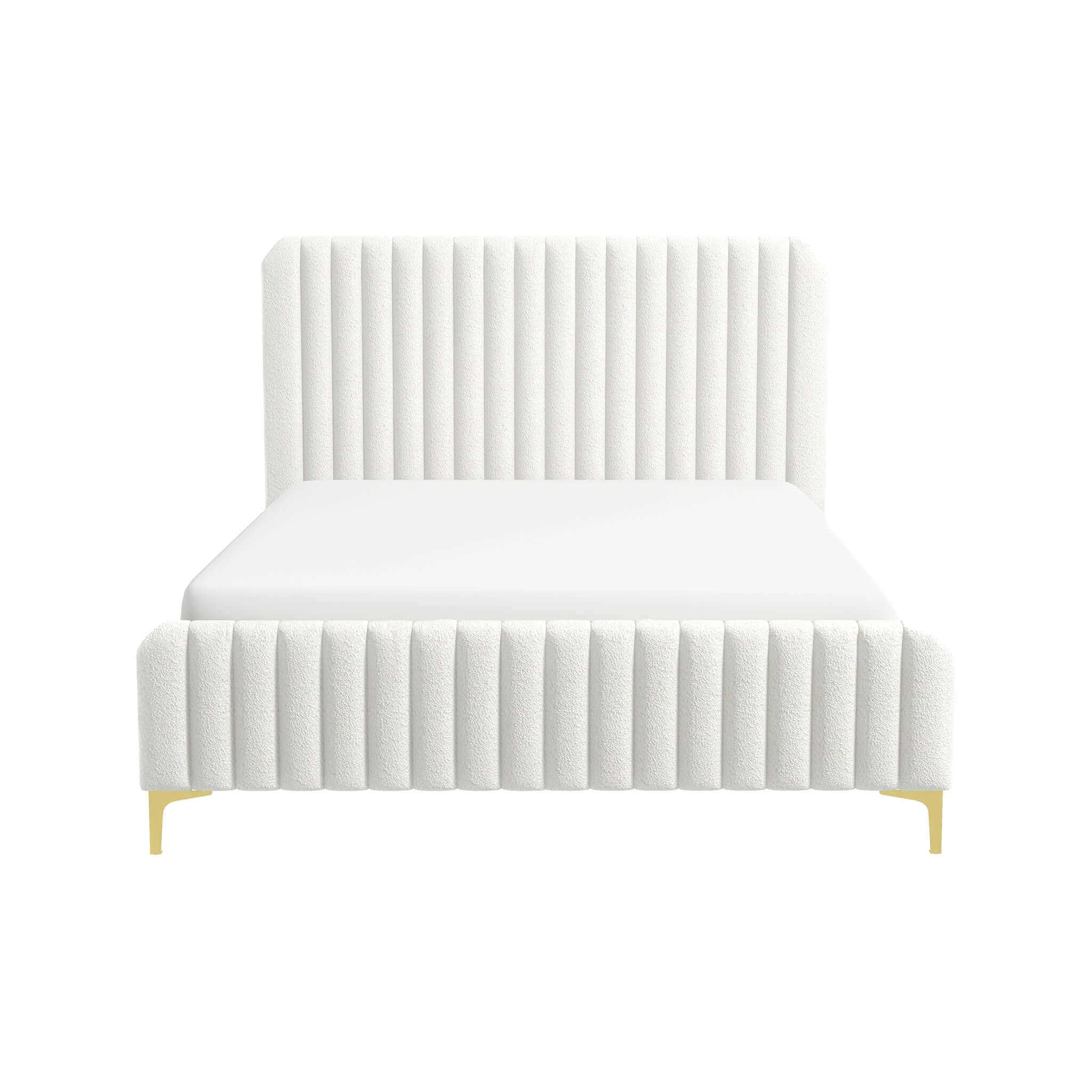 Valery King Size Upholstered Platform Bed