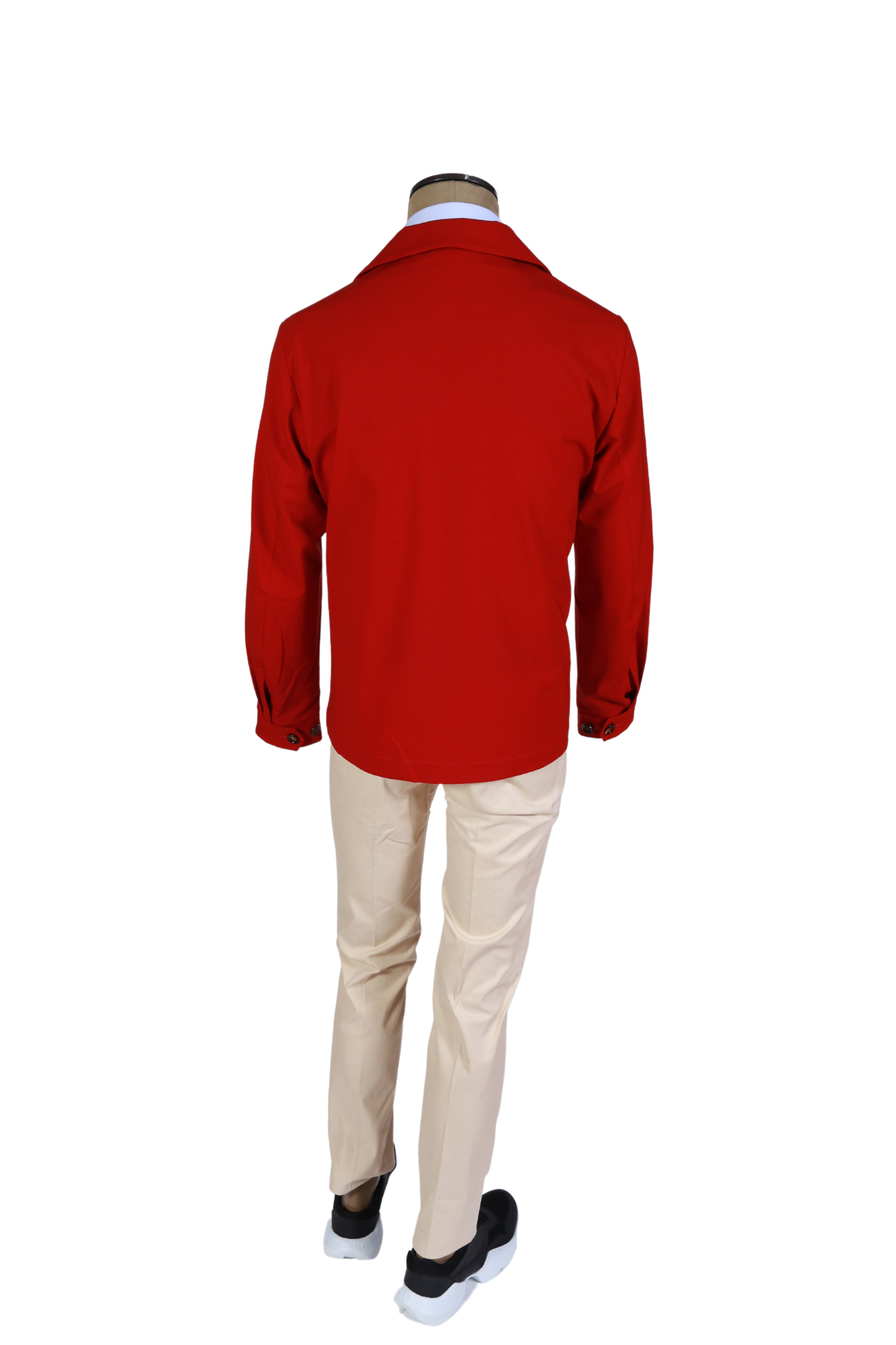Kired by Kiton Solid Polyester-Wool Jacket