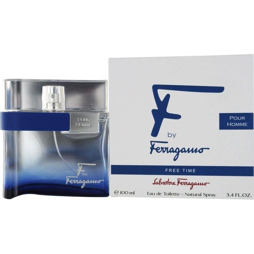 F FREE TIME Pour Homme by Salvatore Ferragamo EDT Spray 3.4 oz