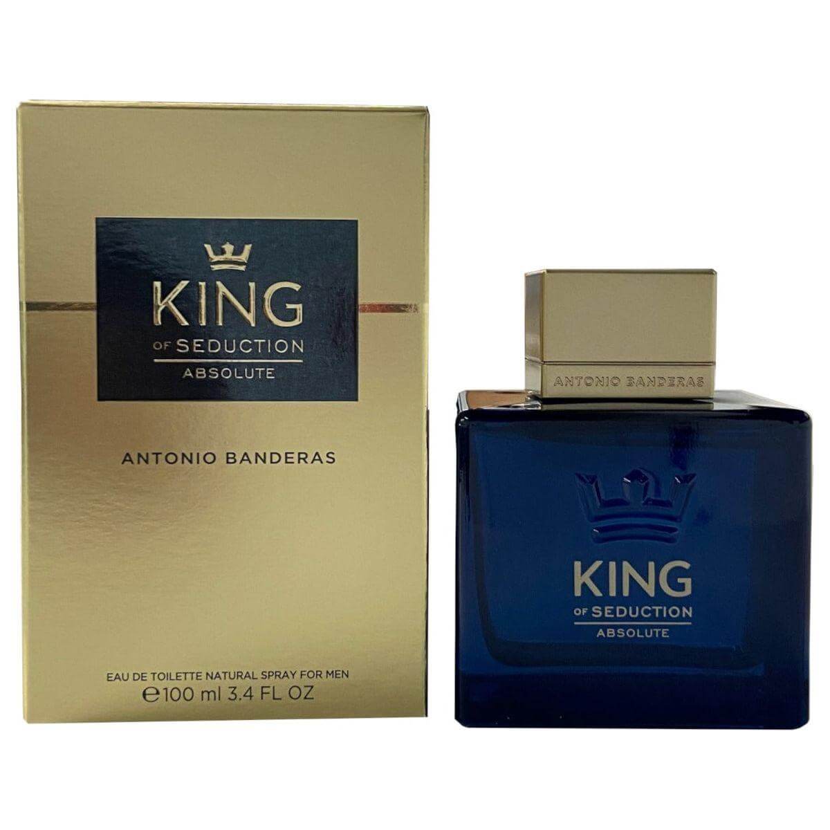 King Of Seduction Absolute by Antonio Banderas for Men EDT 3.4 oz