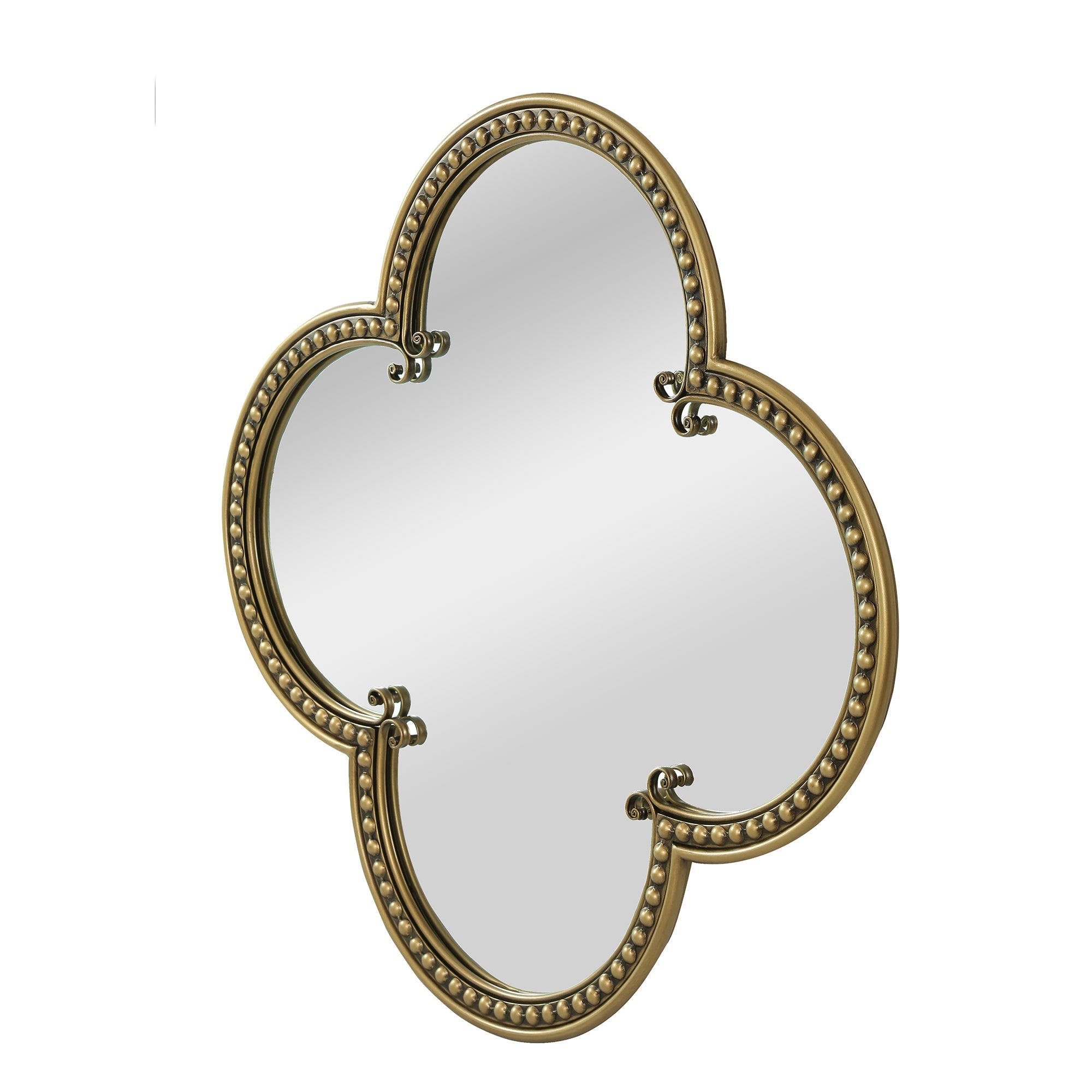 Quatrefoil Mirror - 31.5" Ornate Irregular Accent Mirrors