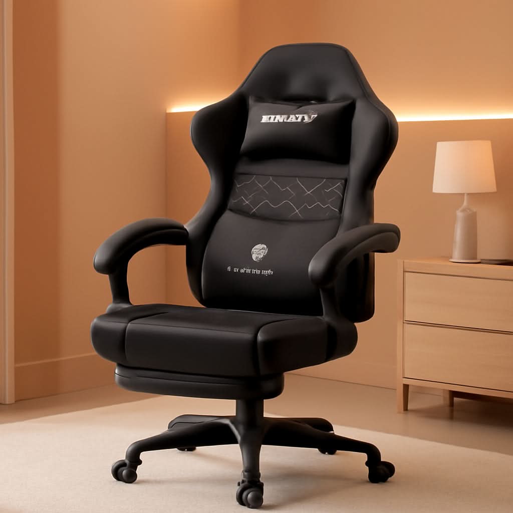 Premium Breathable Fabric Gaming Chair Massage Pad Elite