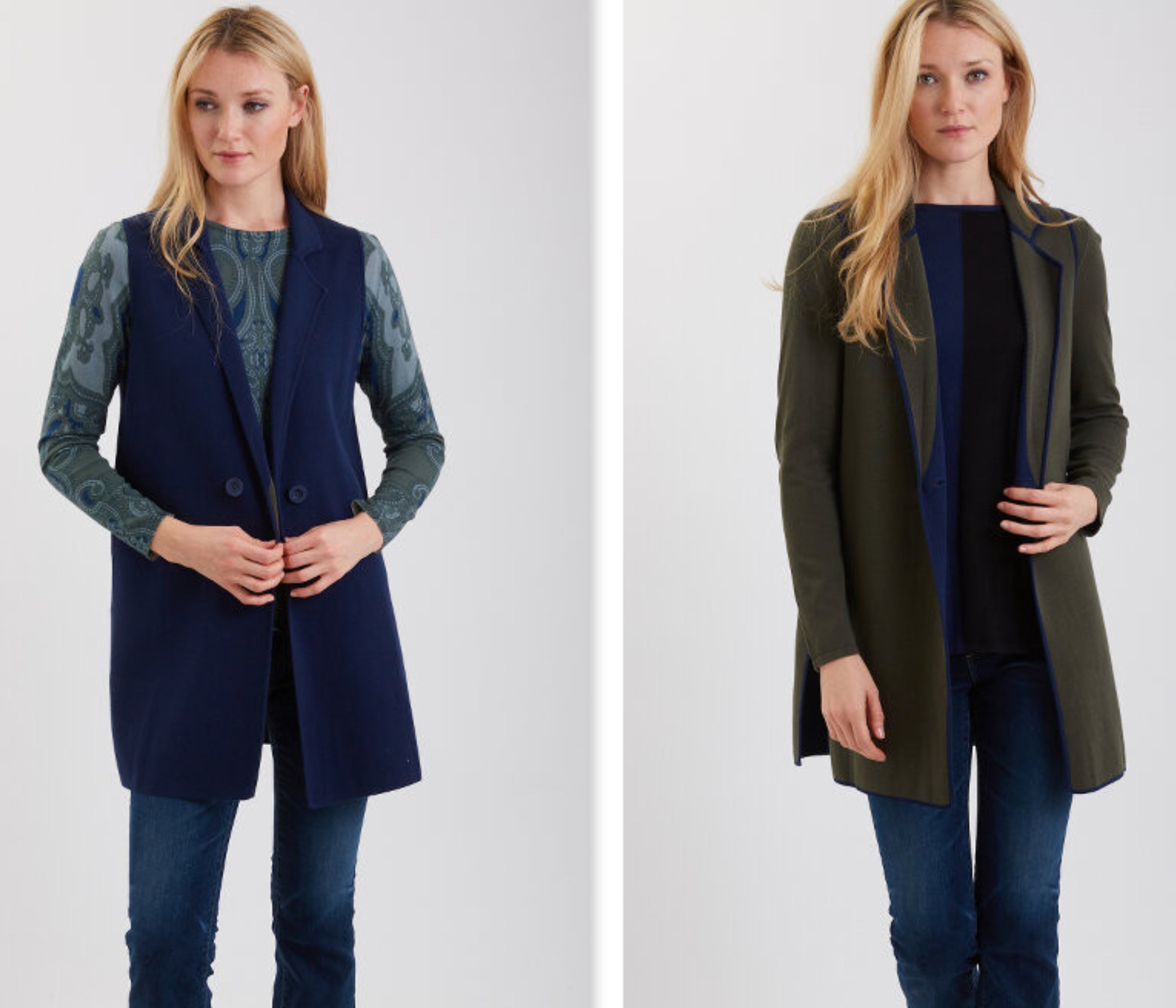 Reversible Pima Cotton Vest #191341