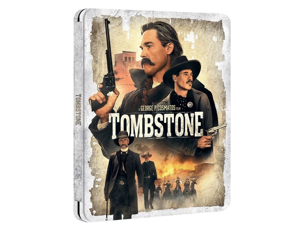 Tombstone - Limited Edition Steelbook (4K Ultra HD + Blu-ray + Digital)