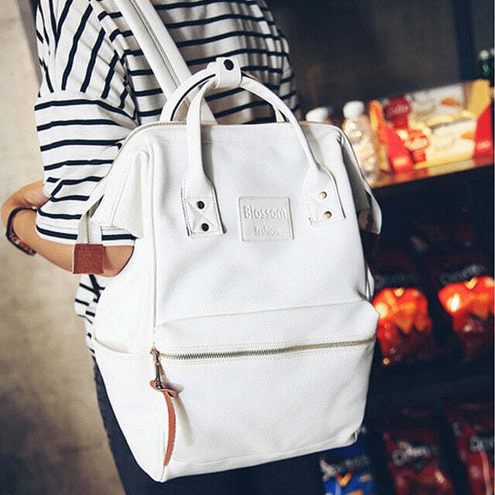Mummy Diaper Backpacks Fashion Nappy Bag Large Capacity Baby Nursing Handbag High Quality PU Leather Travel Backpack MBG0150