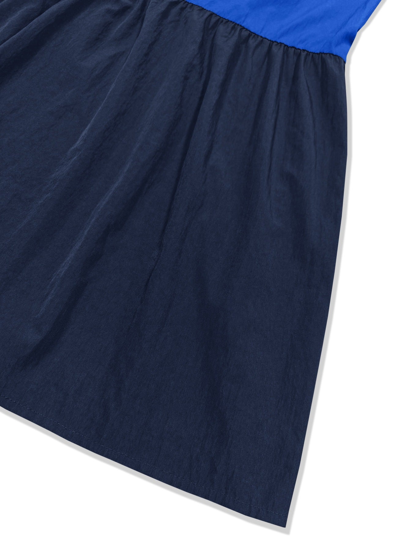 Color Block Wide Strap Dress
