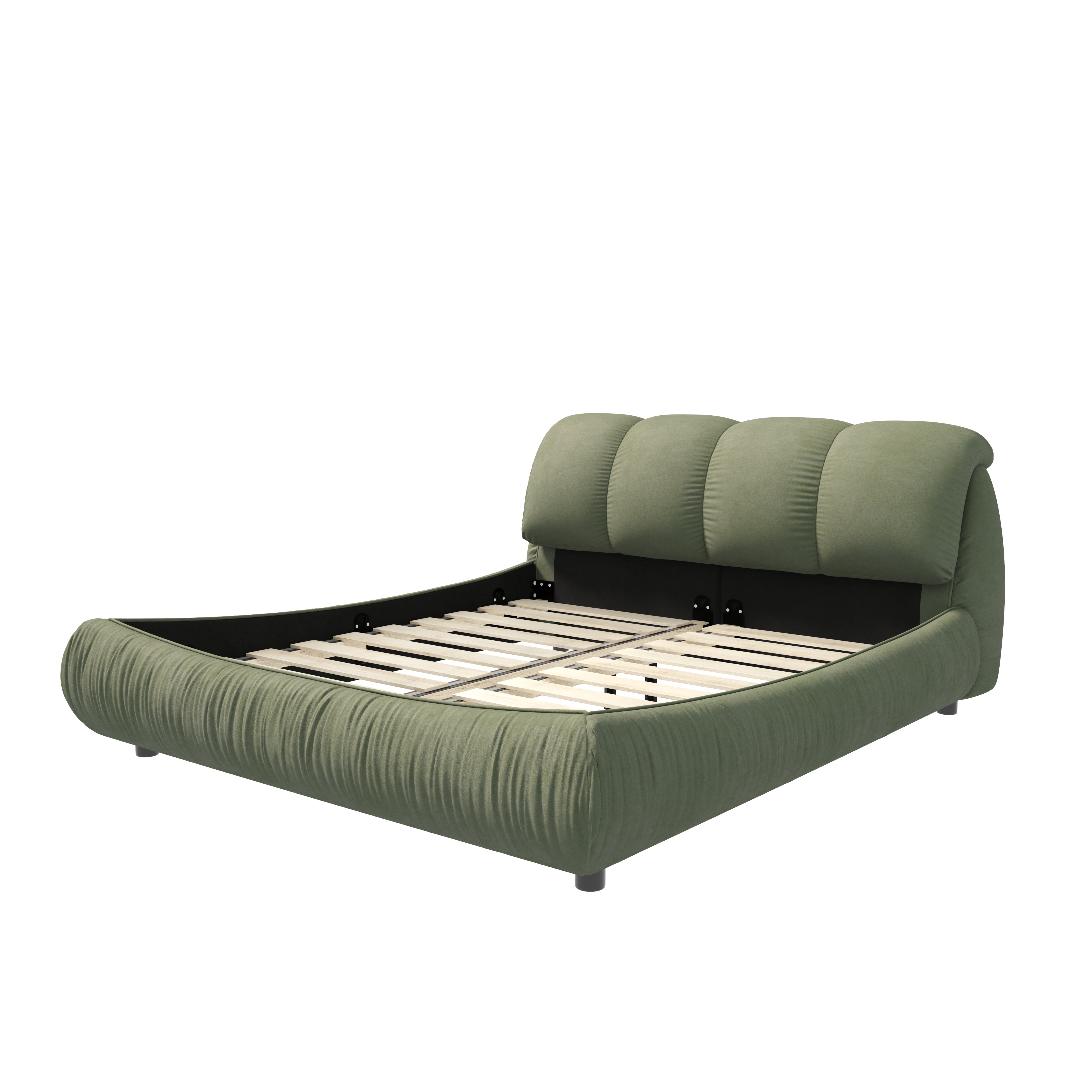 King Size Luxury Upholstered Platform Bed