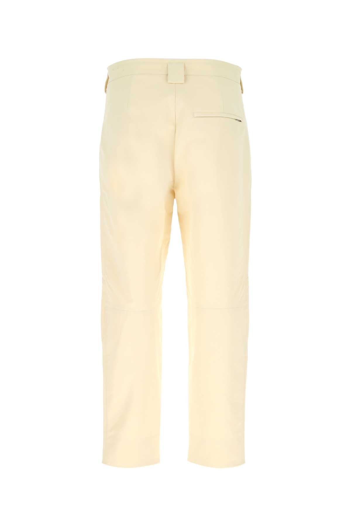 Jil Sander Men Ivory Cotton Pant