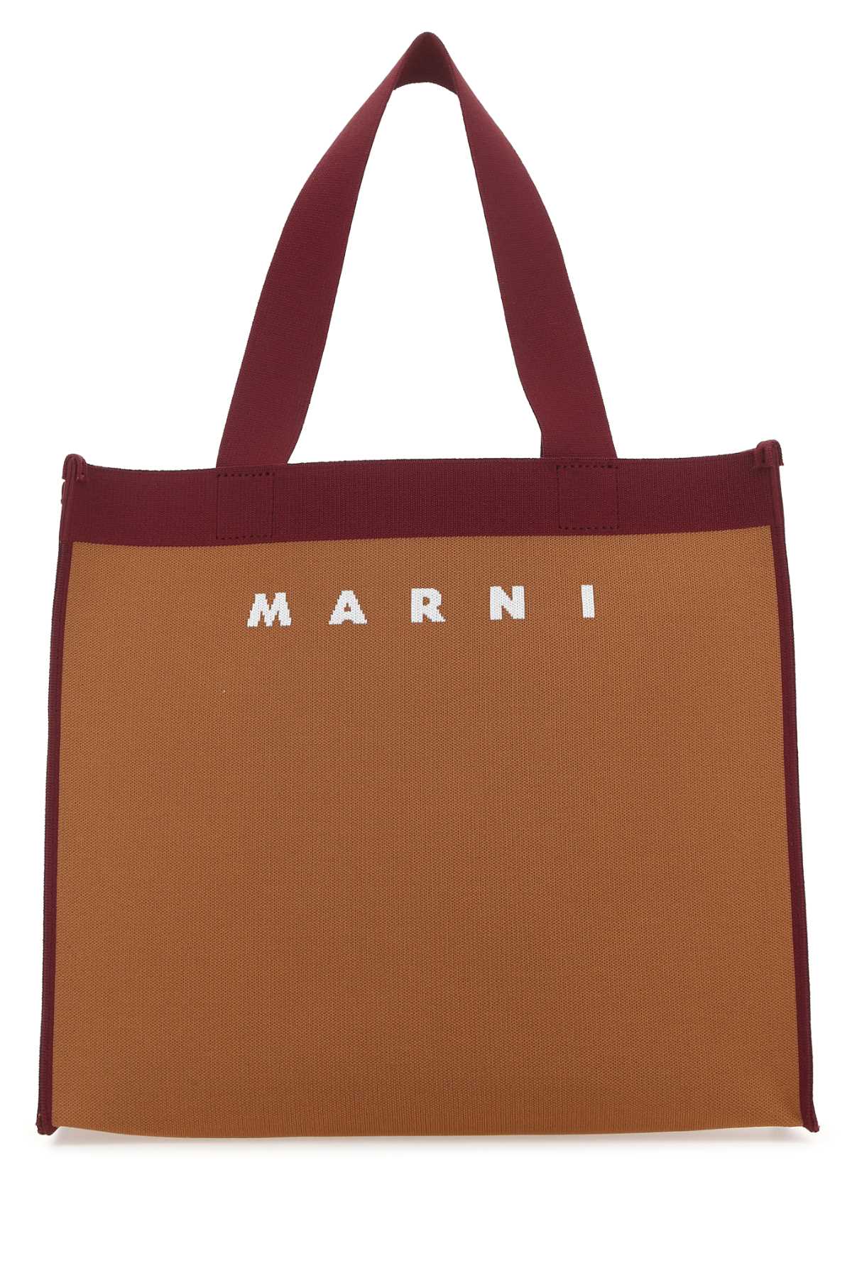 Marni Women Two-Tone Fabric Medium Shopping Bag