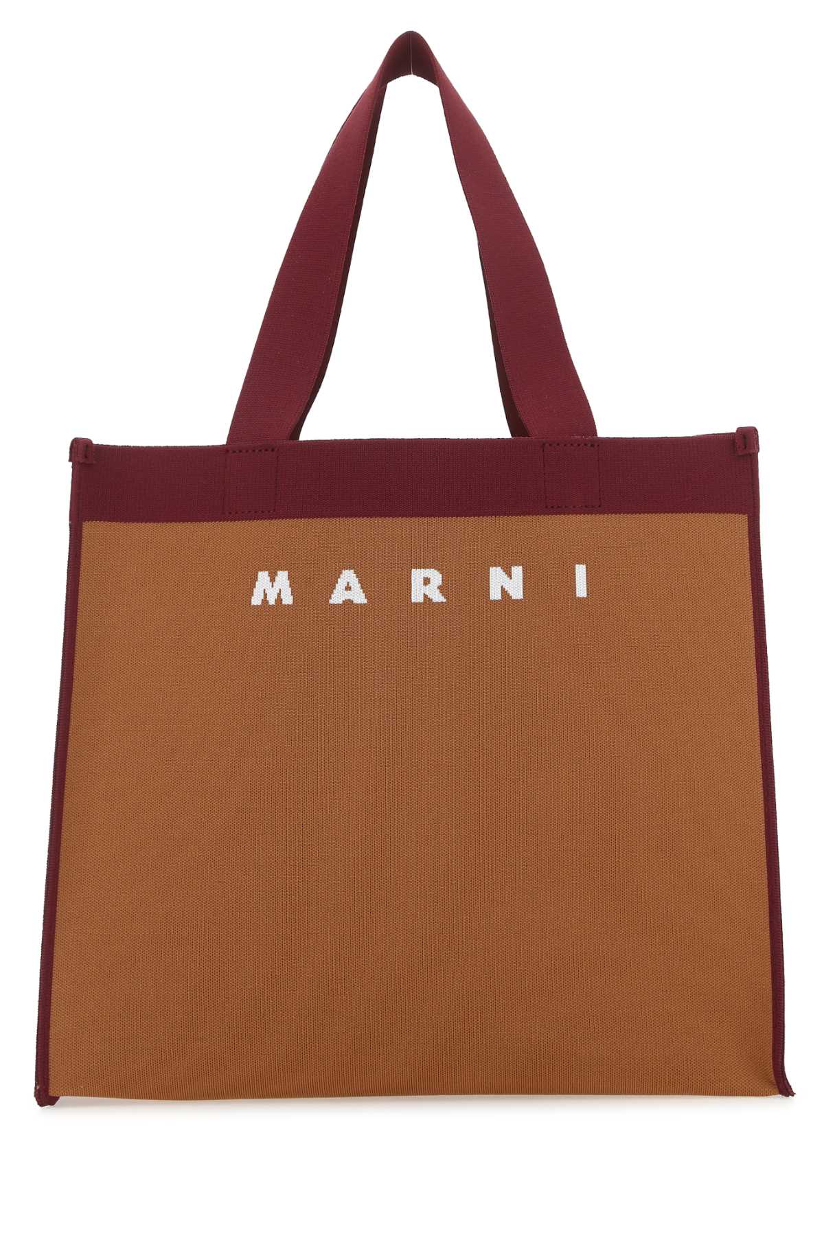 Marni Women Two-Tone Fabric Medium Shopping Bag