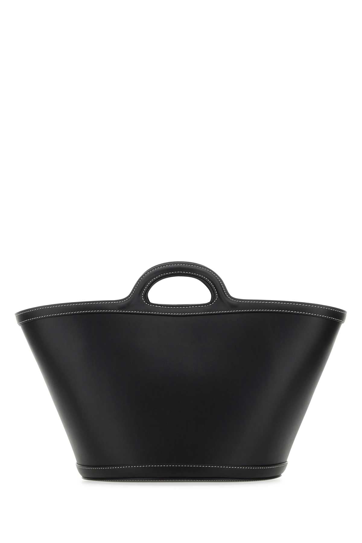Marni Women Black Leather Small Tropicalia Handbag