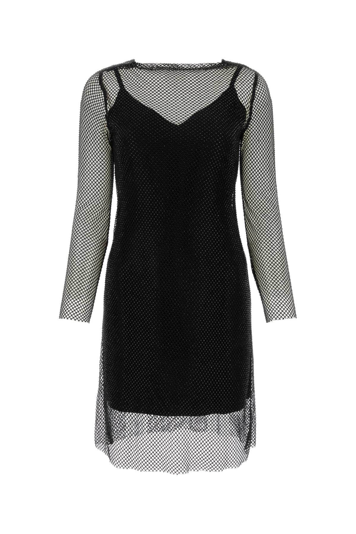 Max Mara Women Embellished Mesh Vezzo Mini Dress