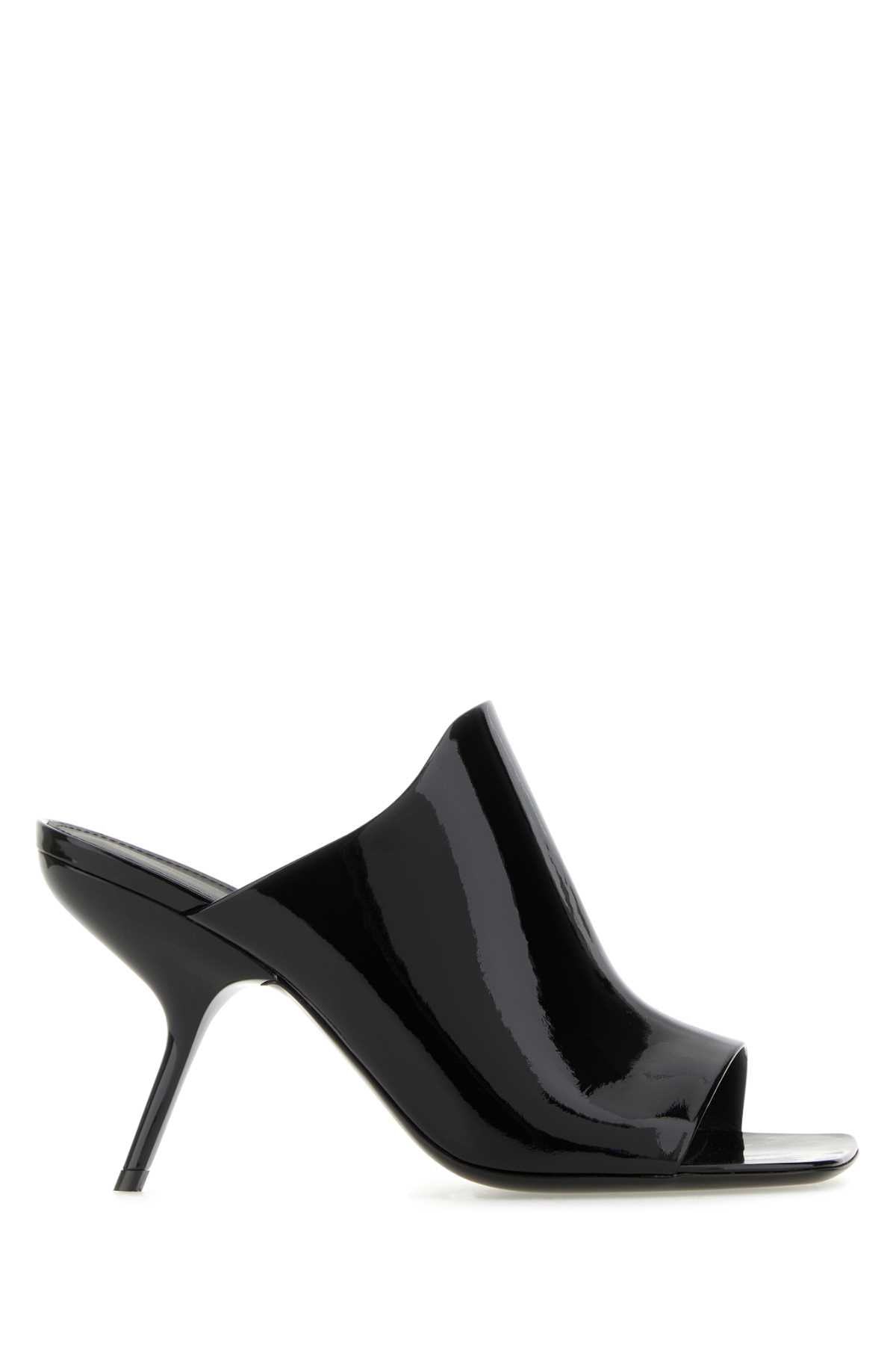 Salvatore Ferragamo Women Back Leather Slide Mules