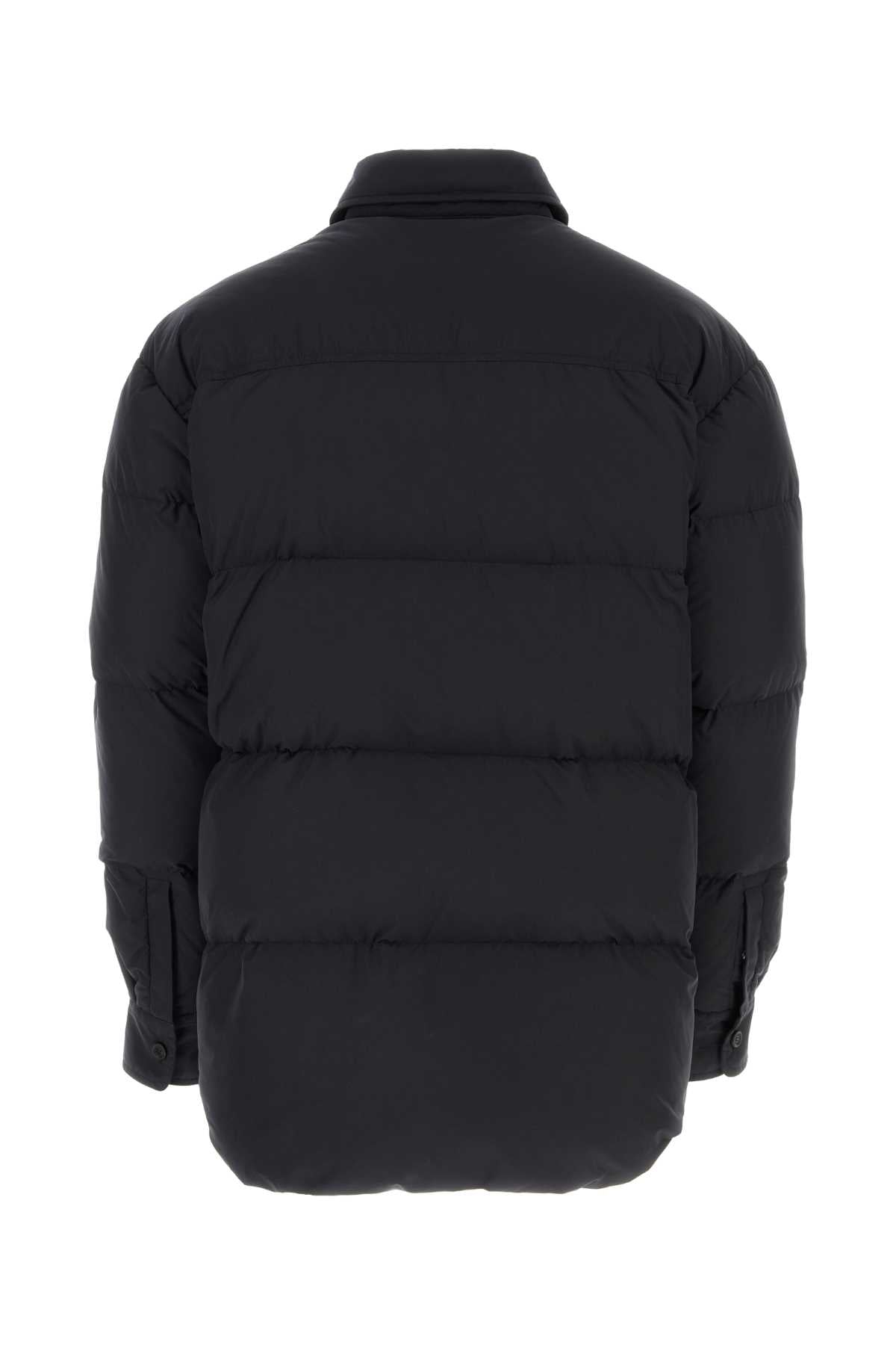 Off White Men Black Polyester Down Jacket